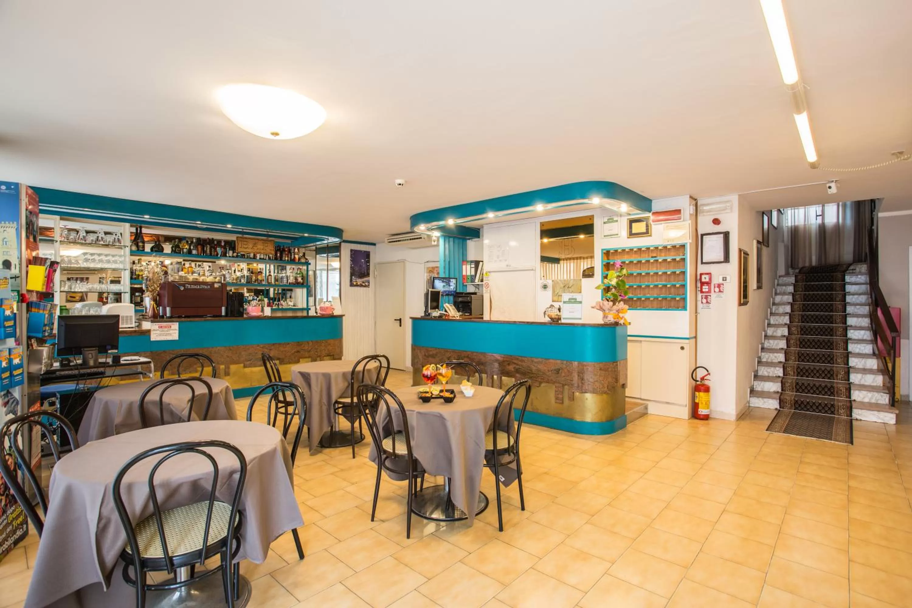 Communal lounge/ TV room in Hotel Sant'Angelo