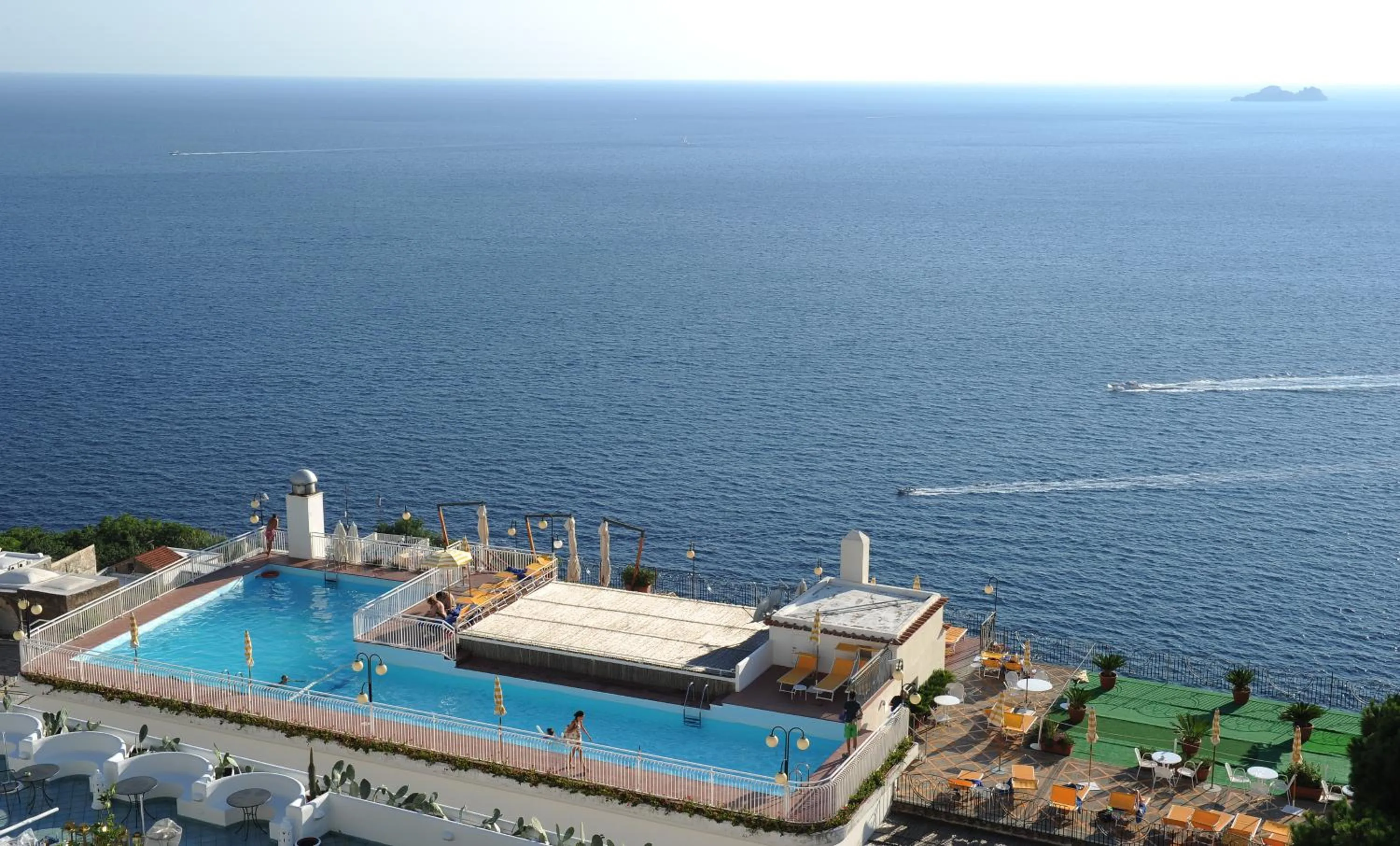 Bird's eye view in Tramonto d'Oro