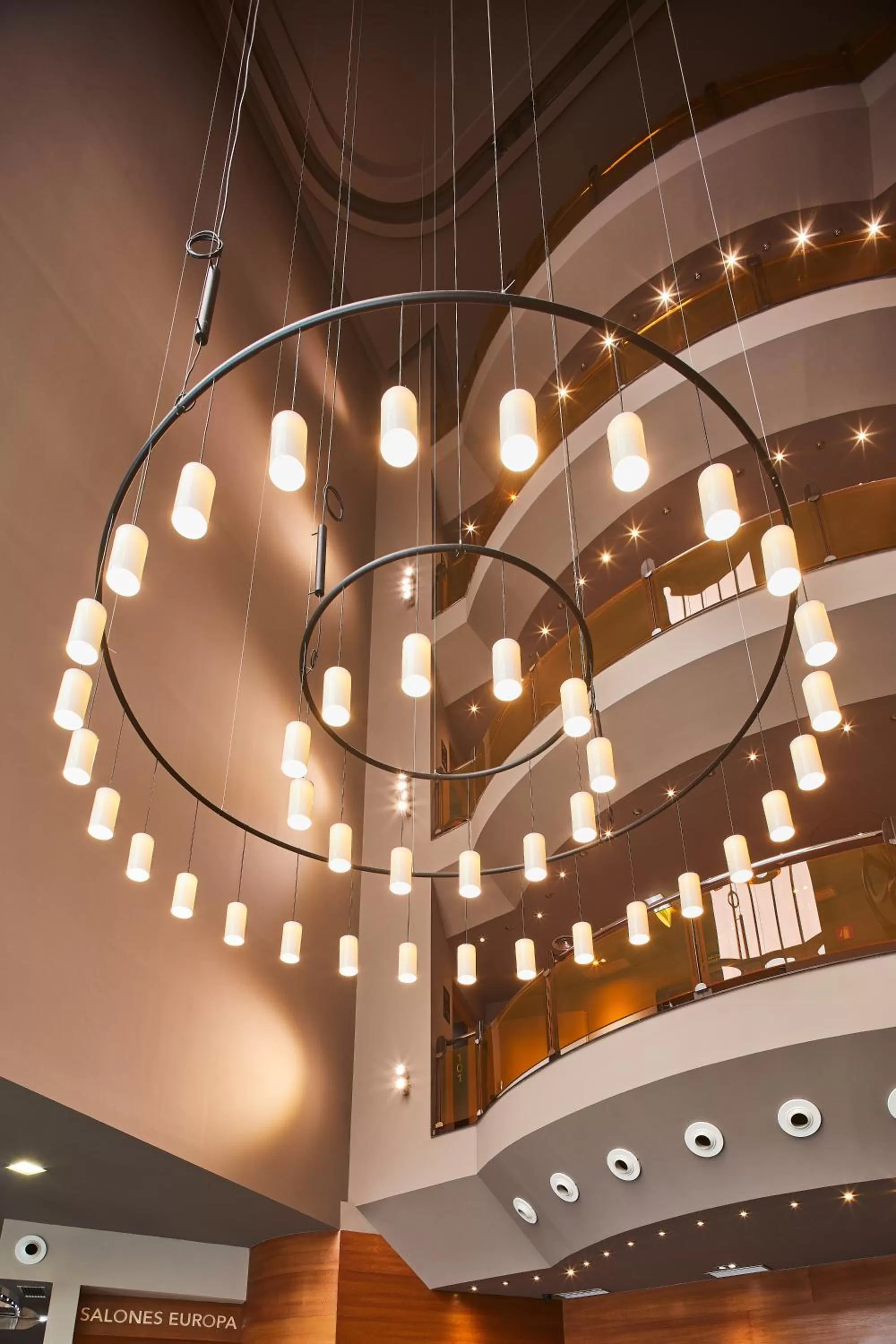 Lobby or reception in Silken Ciudad Gijón