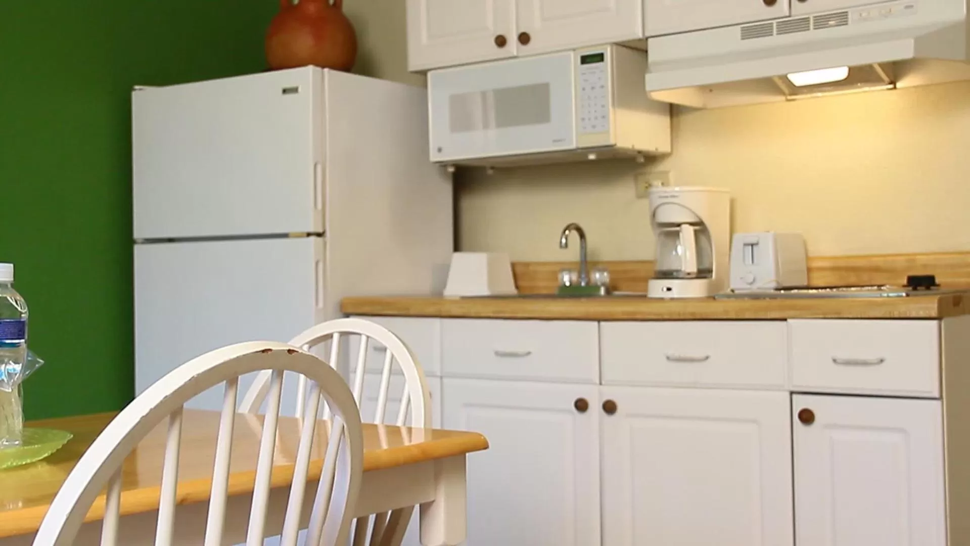 Kitchen or kitchenette in Apart Hotel La Cordillera