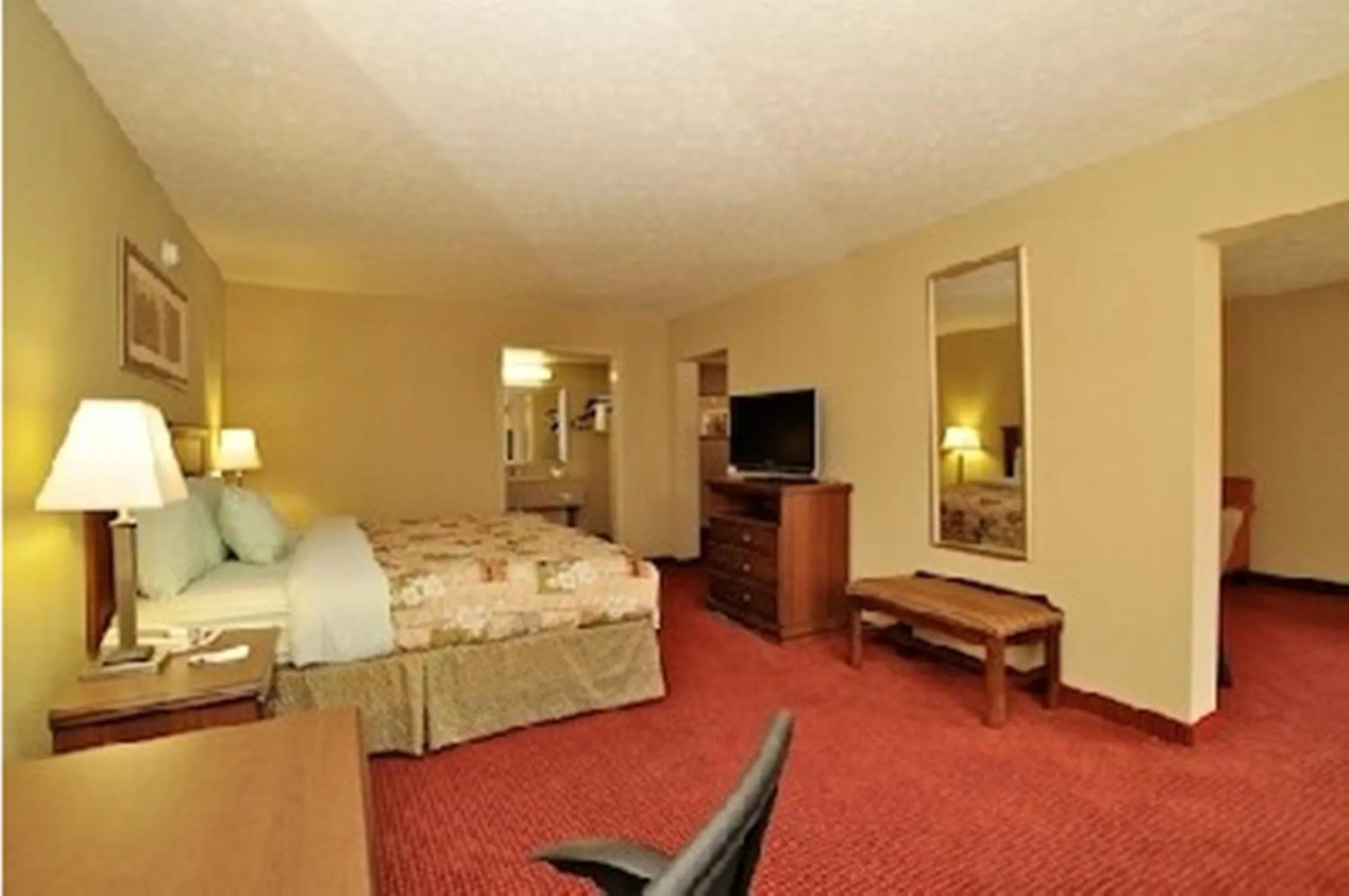 Photo of the whole room, Bed in Springfield Inn TN