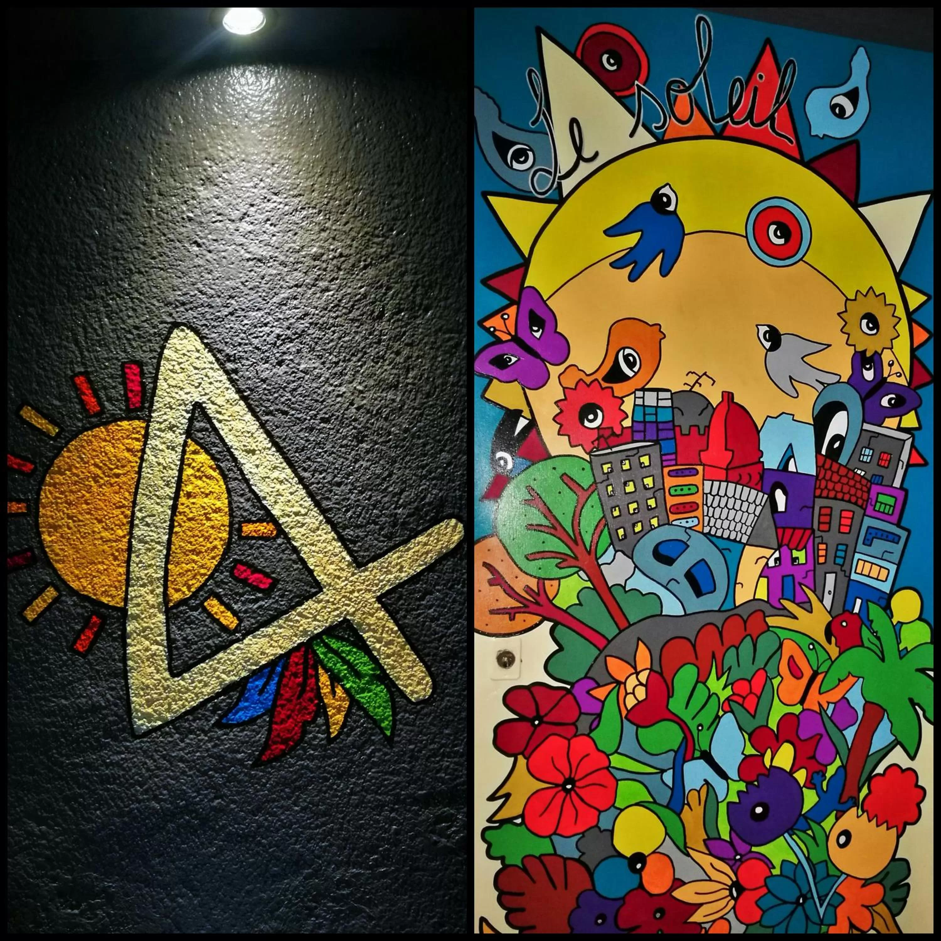 Decorative detail in Nyx Hôtel Indépendant Perpignan Centre Gare