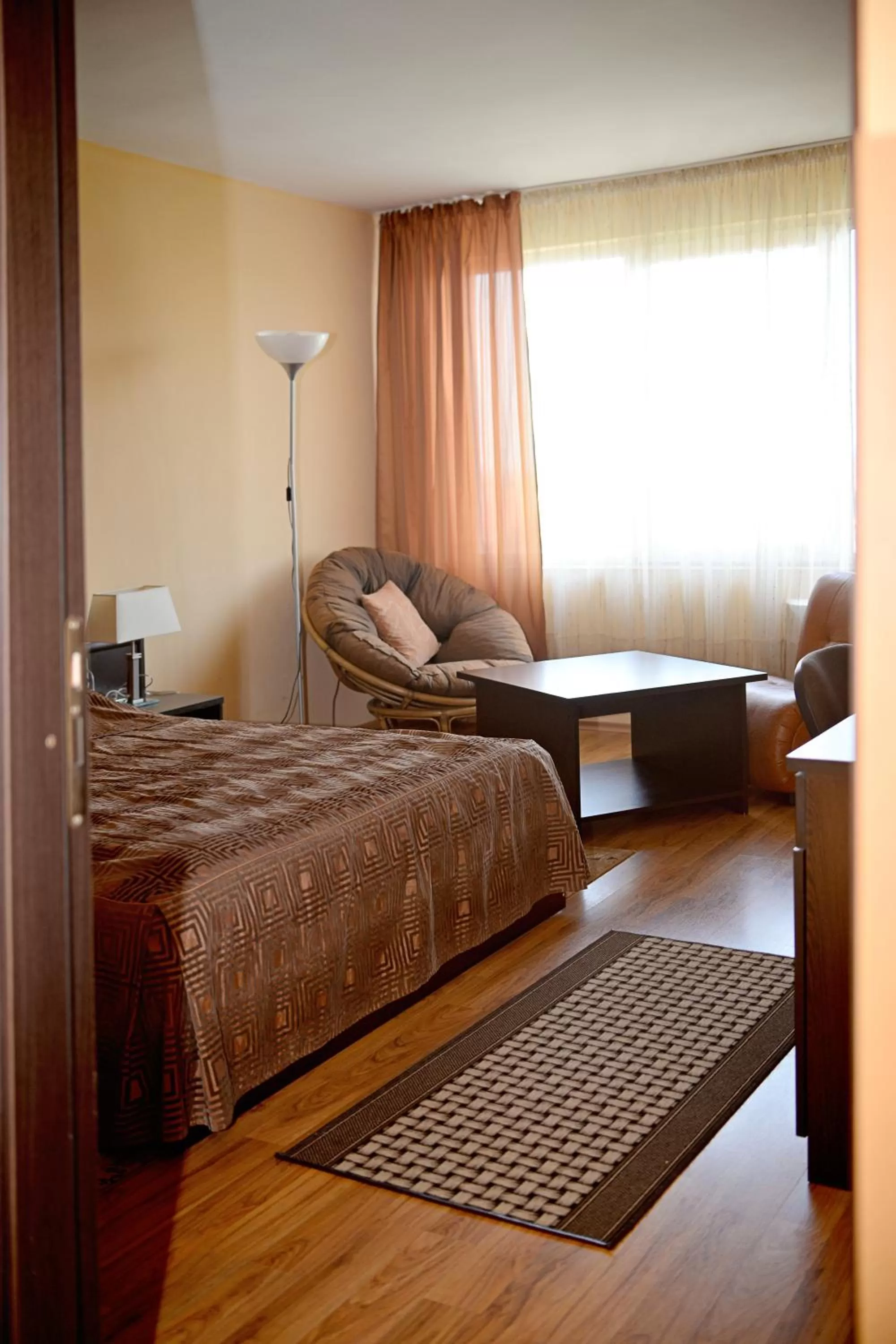 Bed in Family Art-Hotel Zora