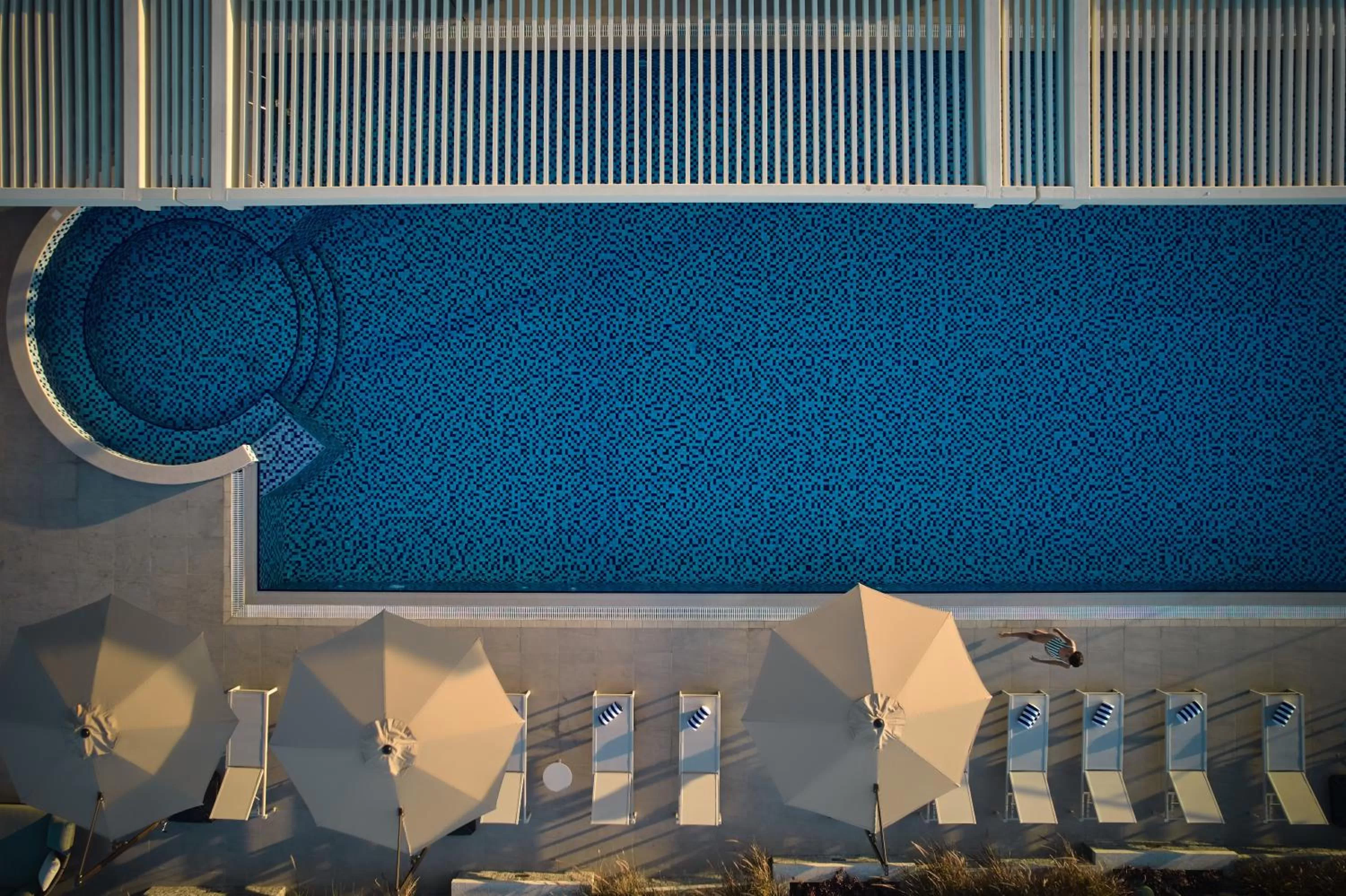 Pool view in Novotel Jumeirah Village Triangle