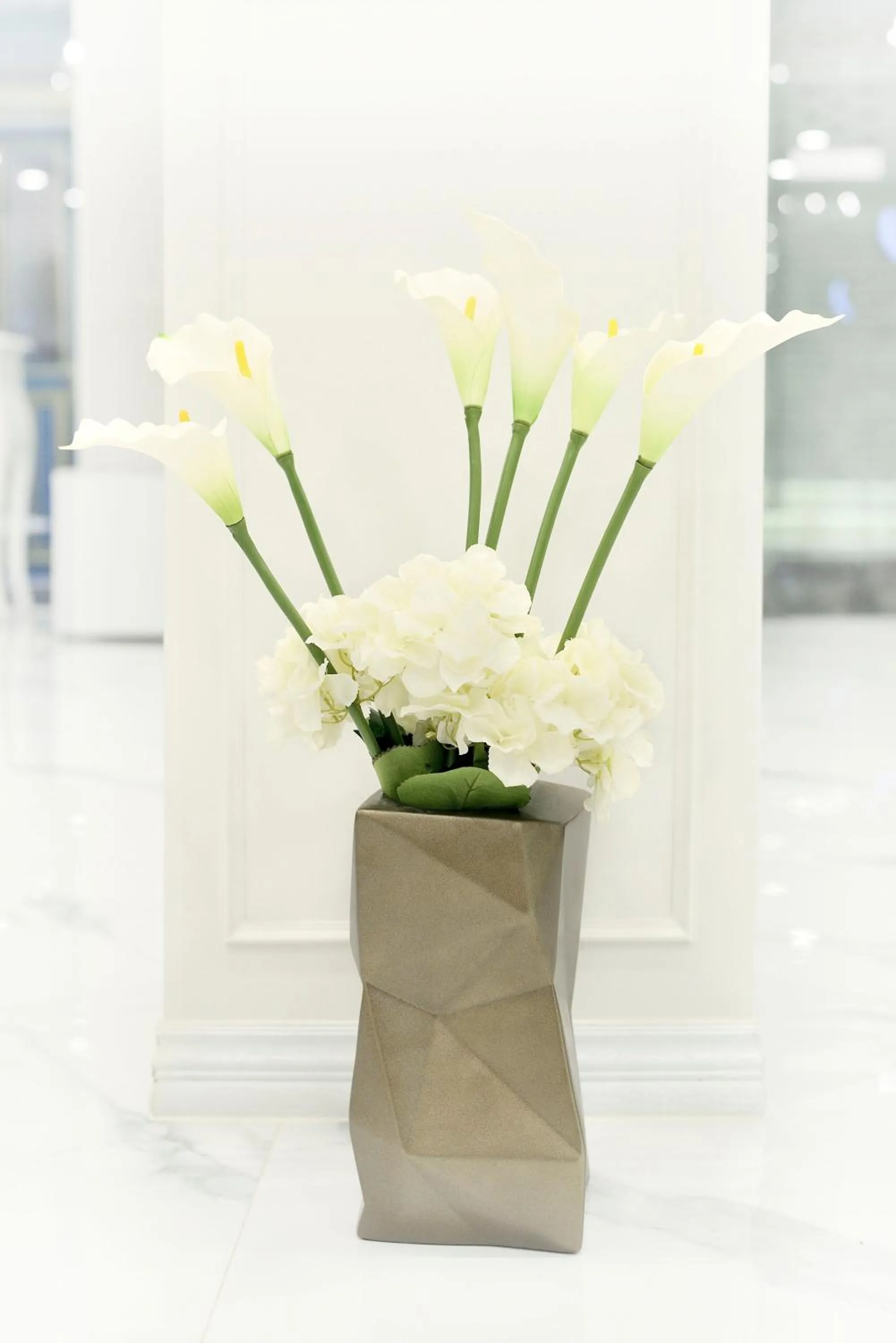 Decorative detail in De Lavender Bangkok Hotel