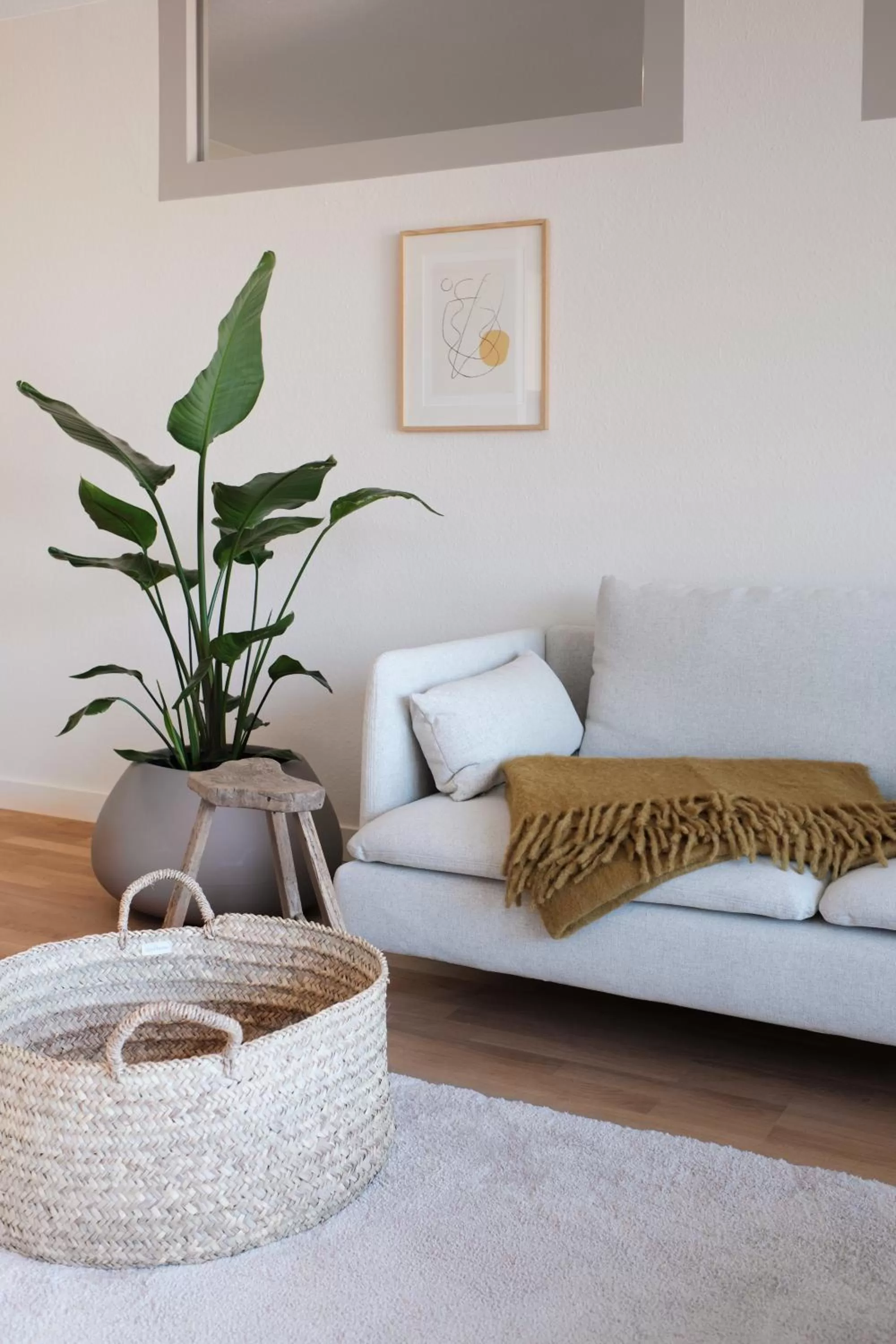 Seating area, Bed in SAXX Apartments Leipzig