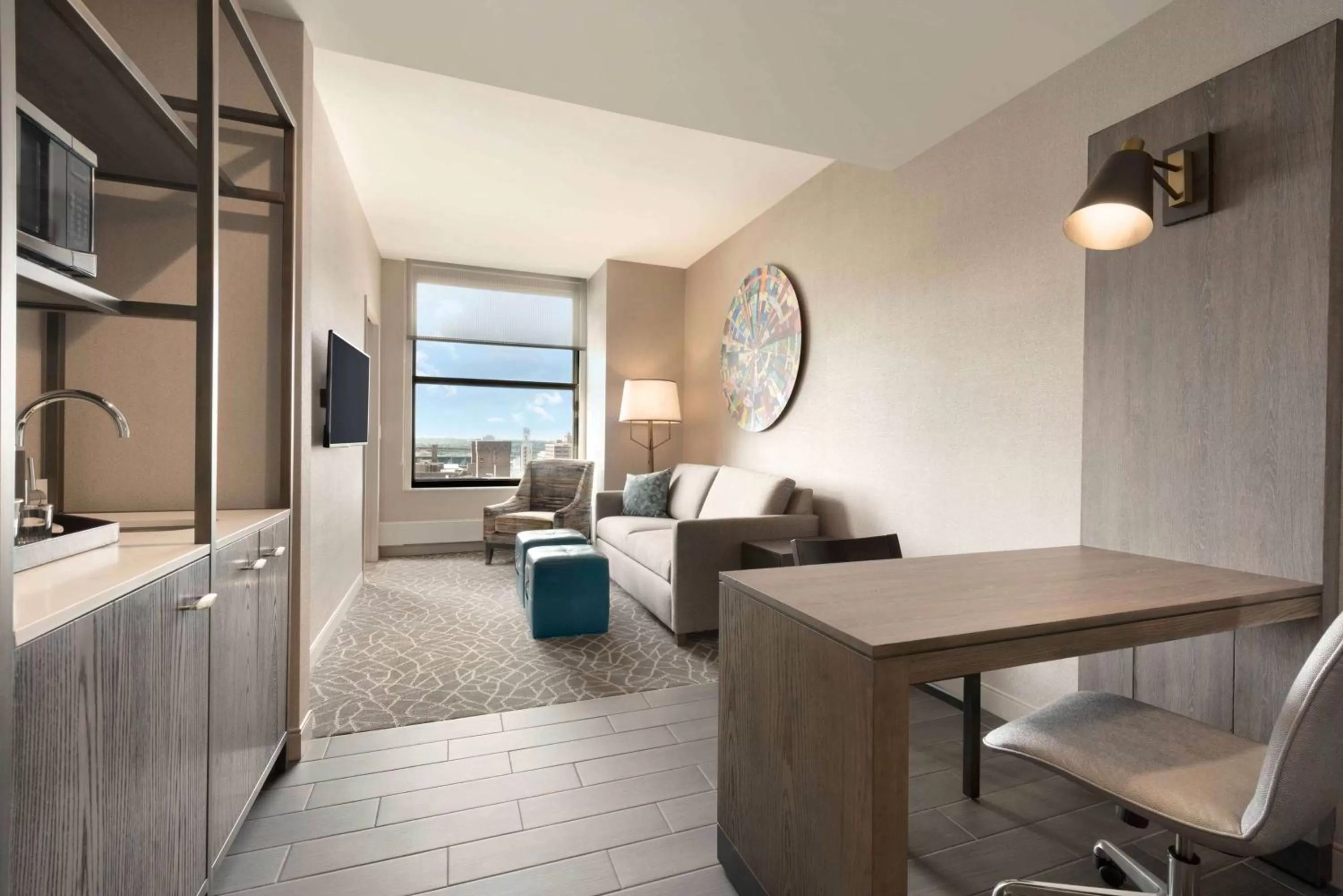 Bed in Embassy Suites By Hilton Minneapolis Downtown Hotel