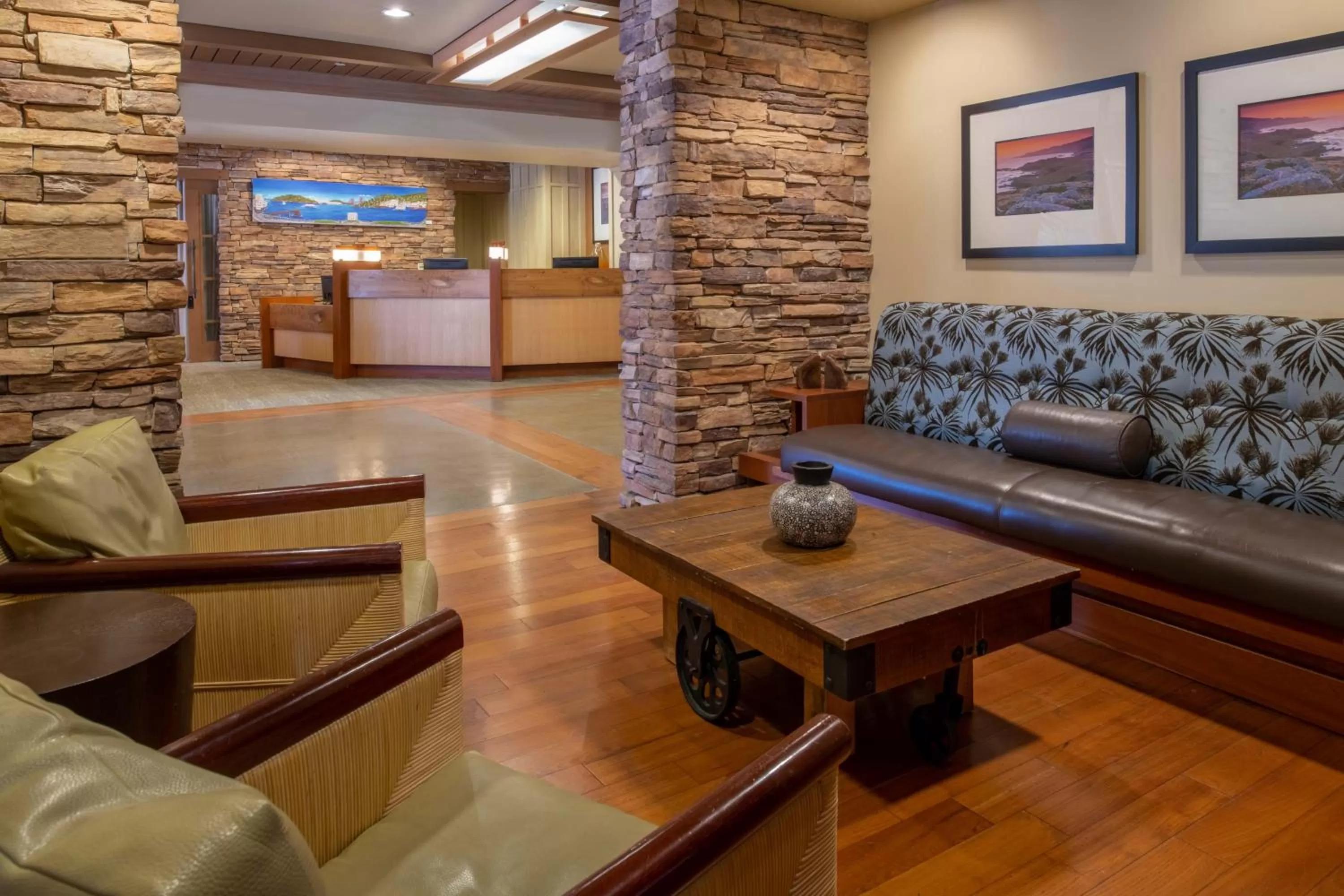 Lobby or reception in The Lodge at Tiburon