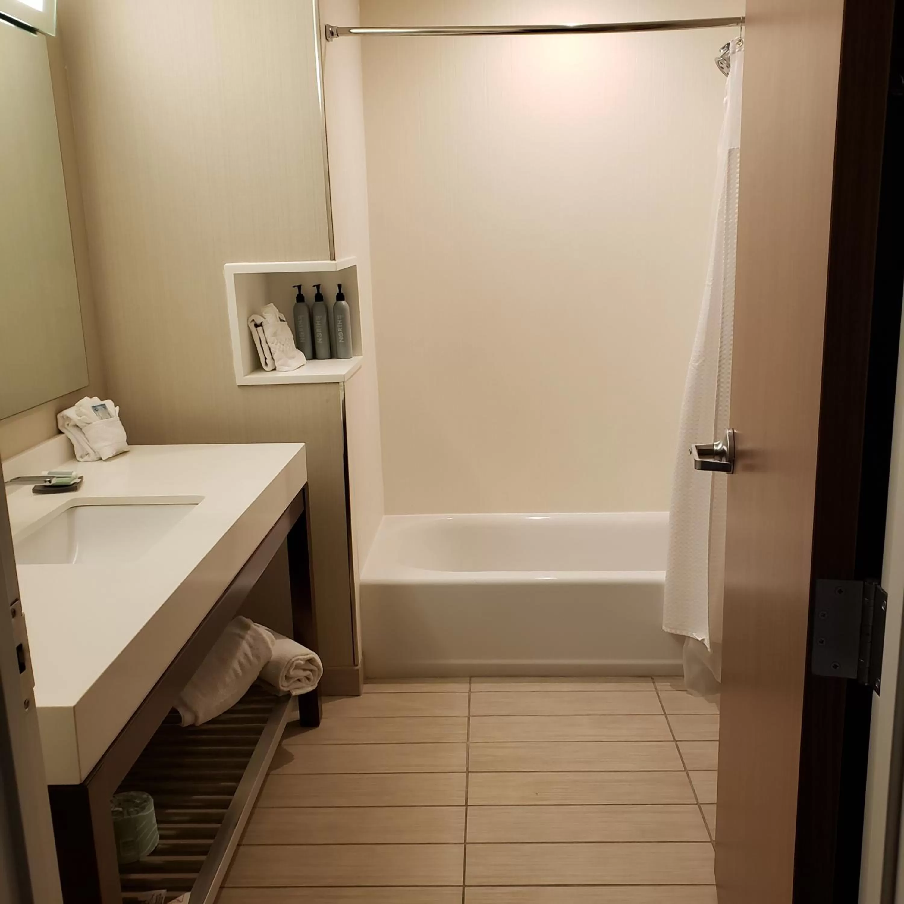 Bathroom in Courtyard by Marriott Battle Creek
