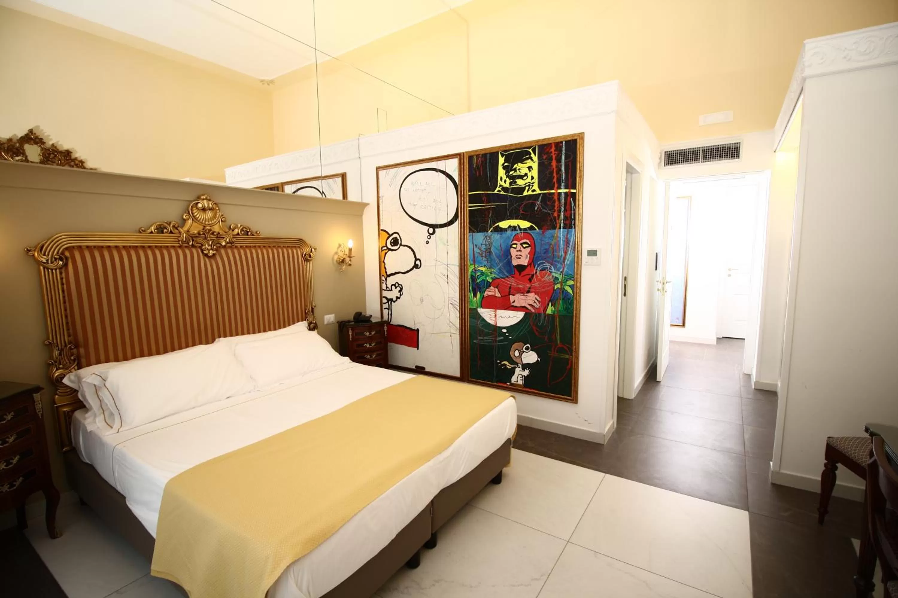 Photo of the whole room, Bed in Hotel Art Resort Galleria Umberto