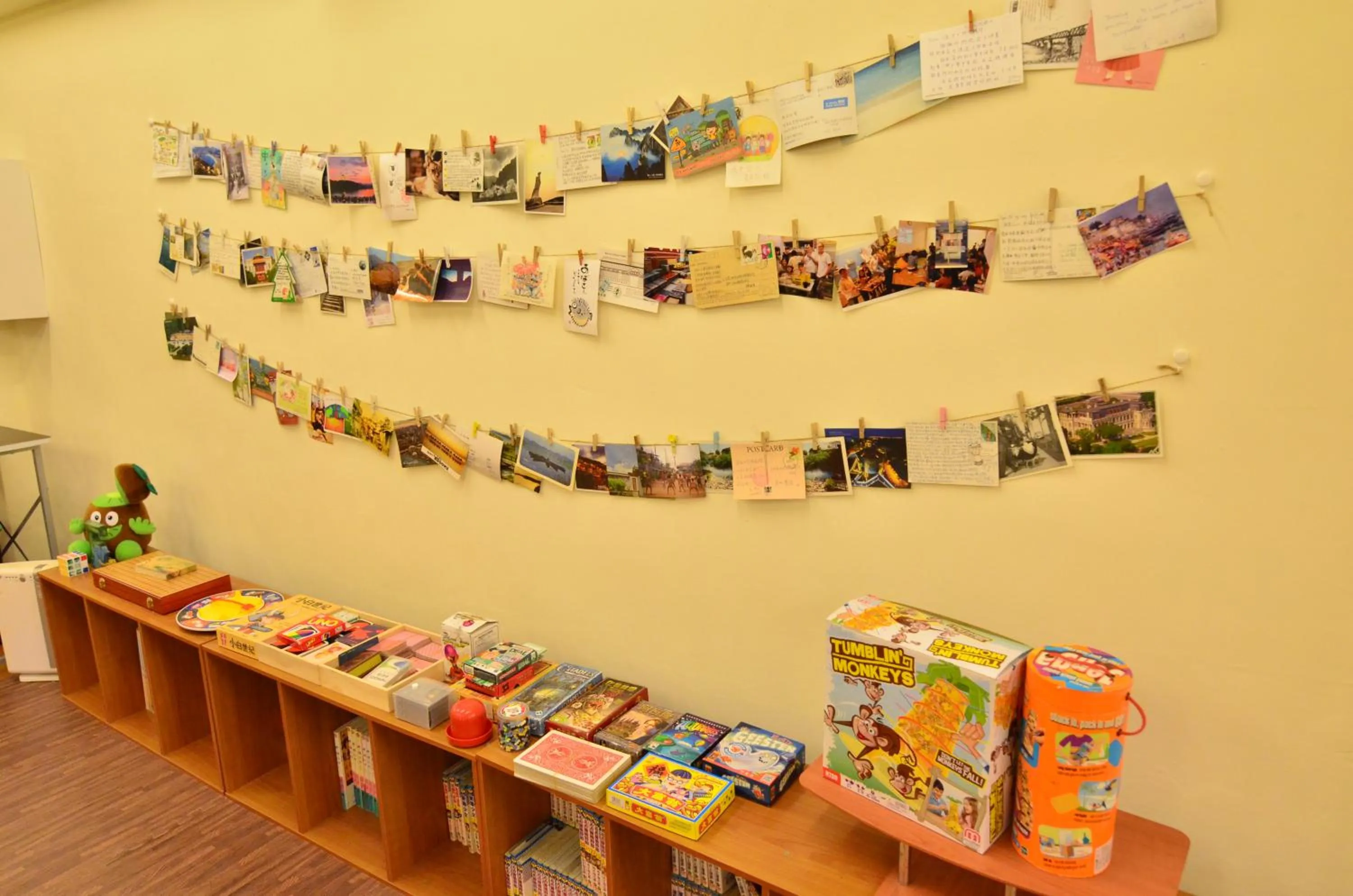 Decorative detail in On My Way - Taipei Hostel