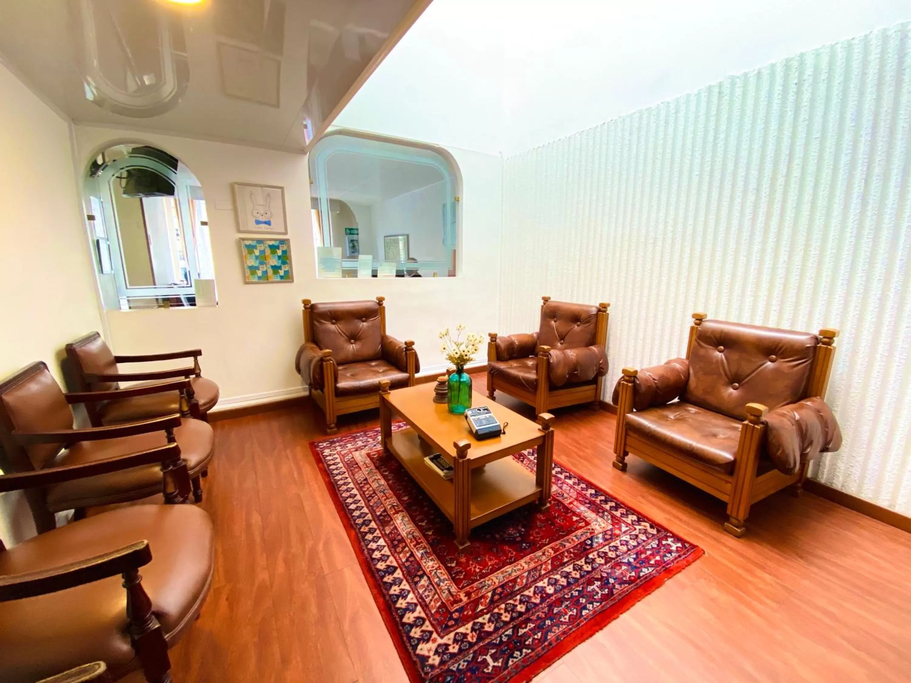 Living room in Hotel Maceo Chico