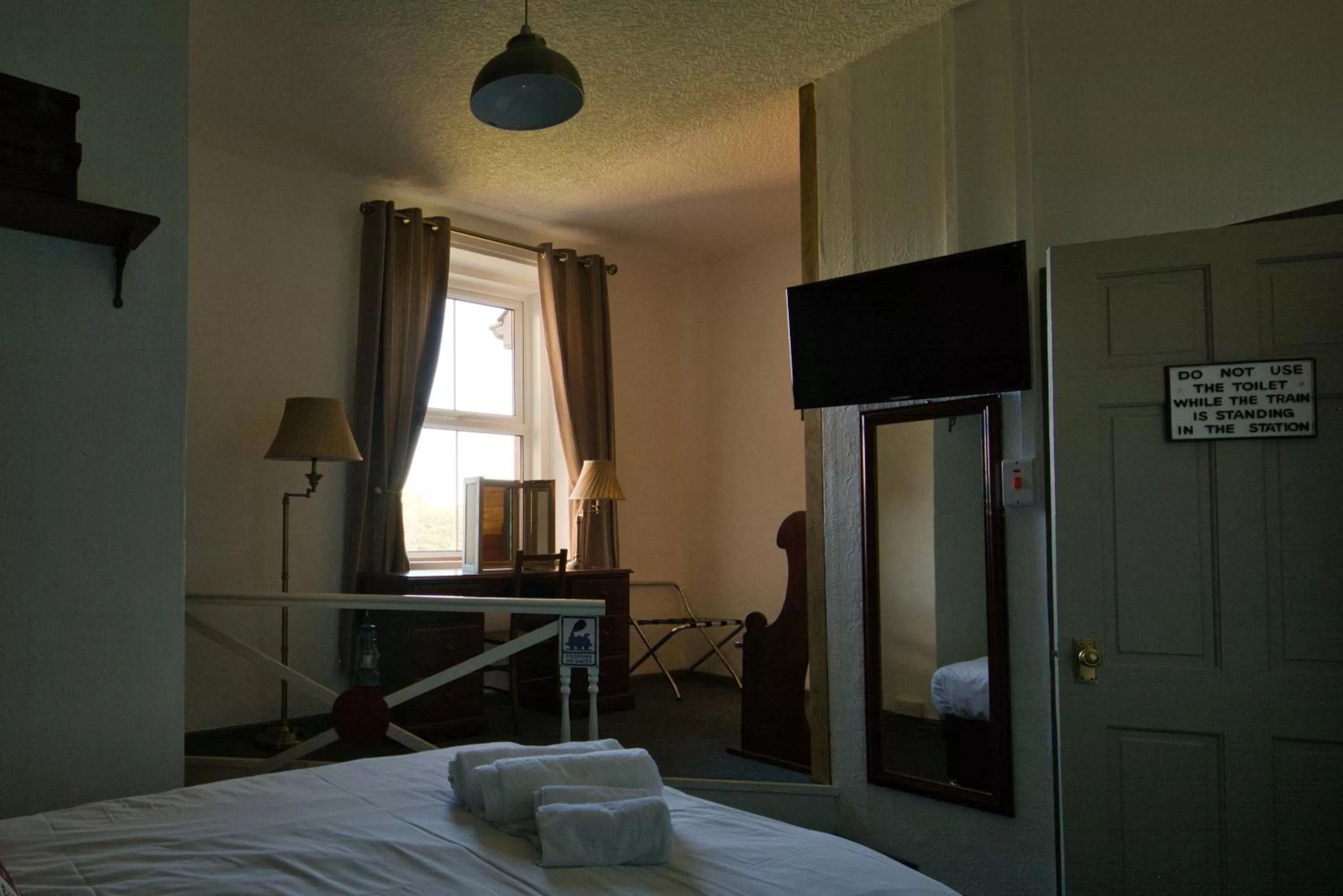 Bed in Hotel Rudyard