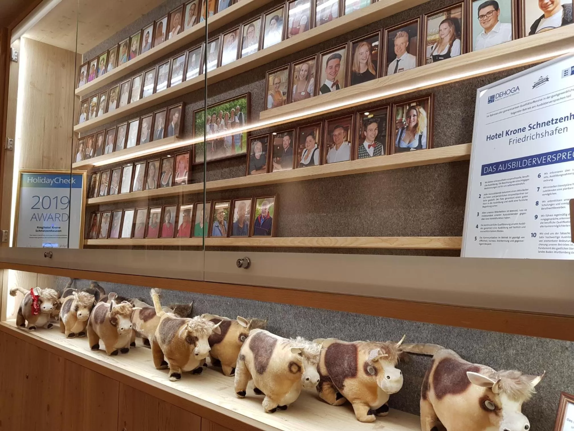 Decorative detail in Ringhotel Krone