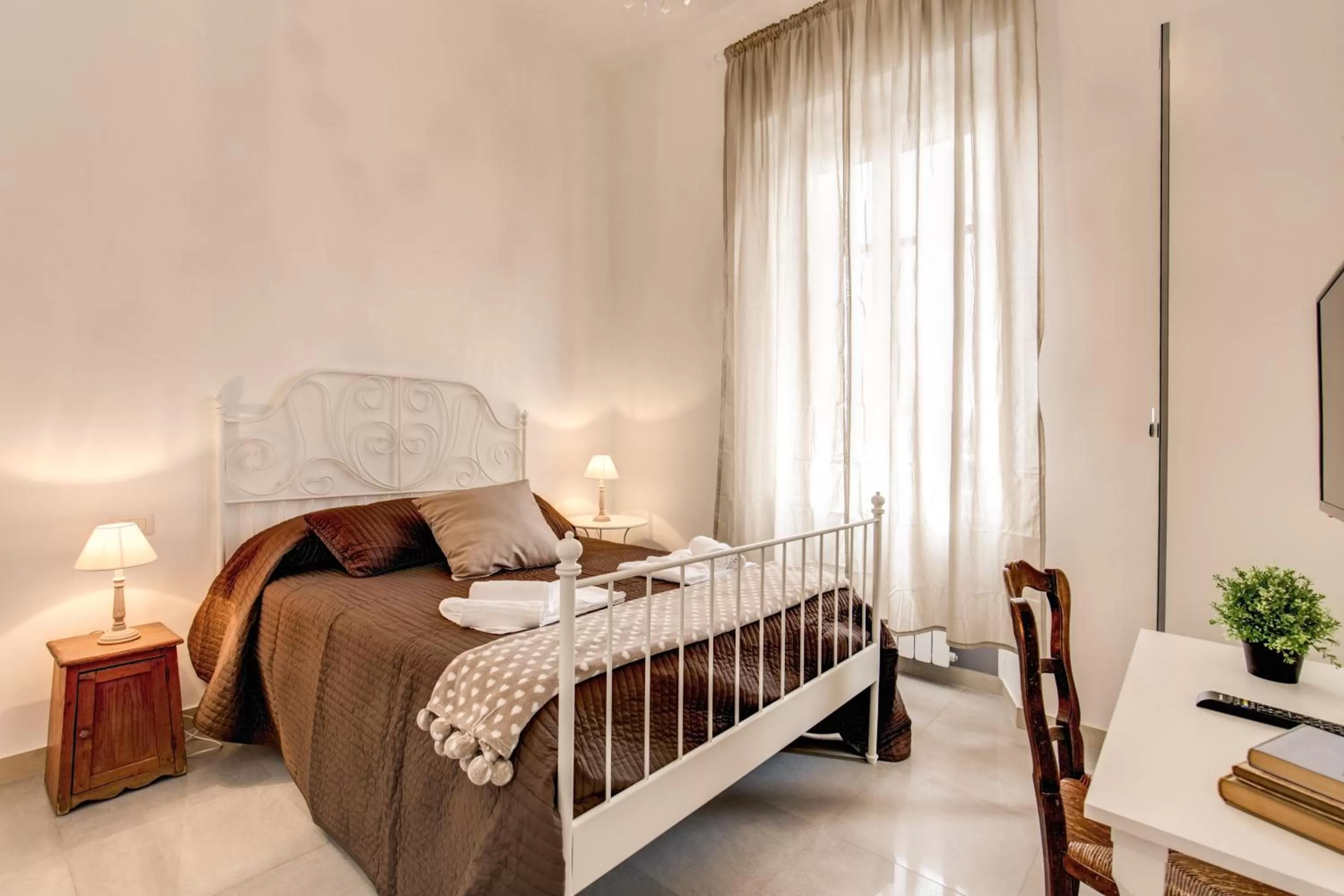 Bed in Relais La Torretta