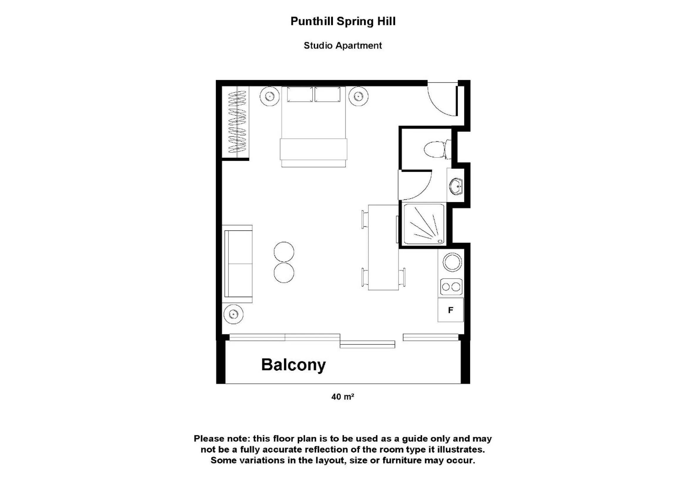 Floor plan in Punthill Spring Hill