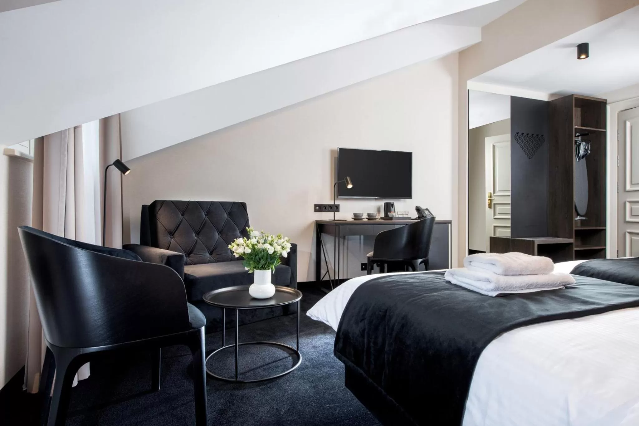 Bed in Hotel Krupnicza 30