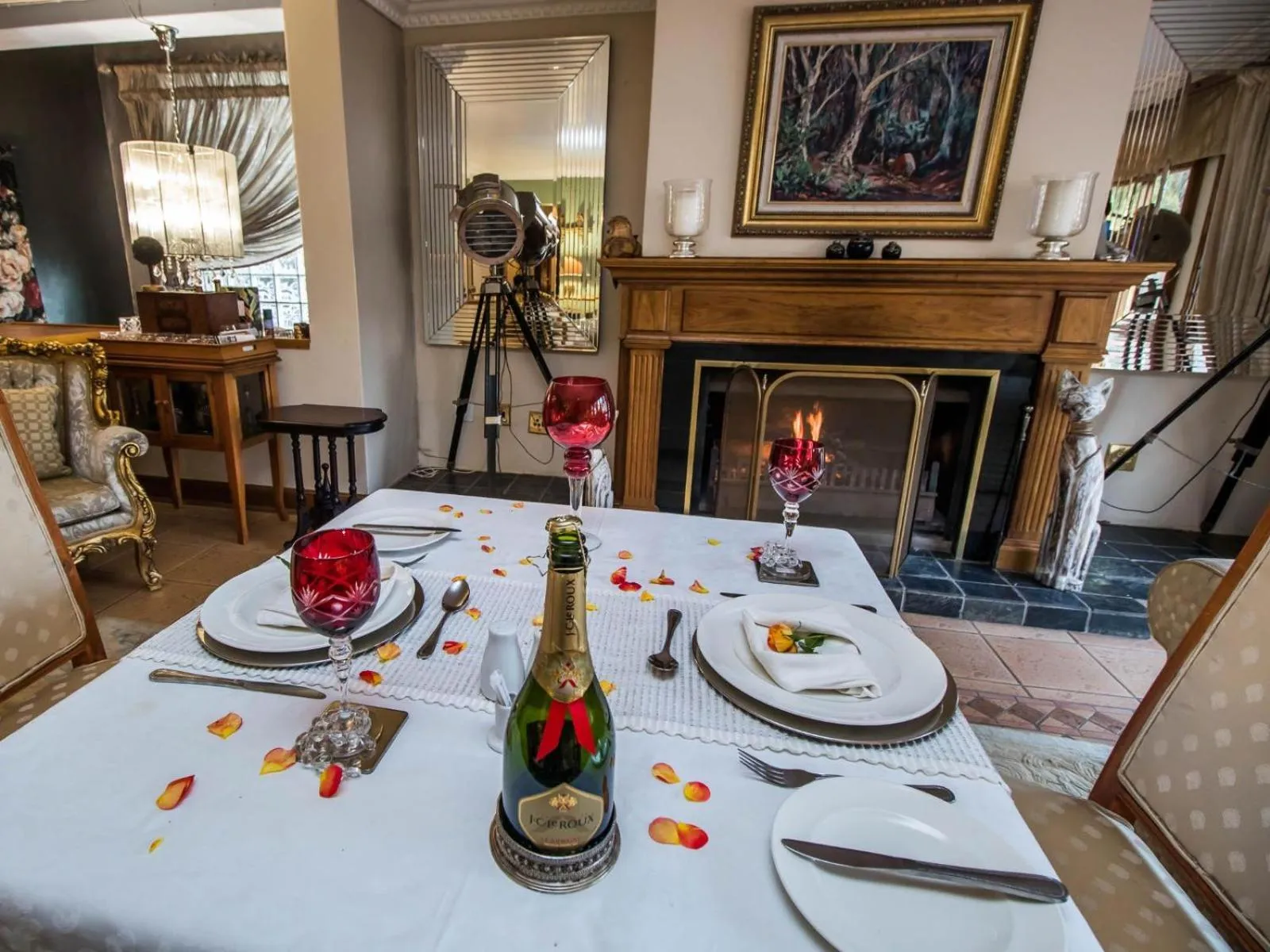 Dining area in Villa Amor