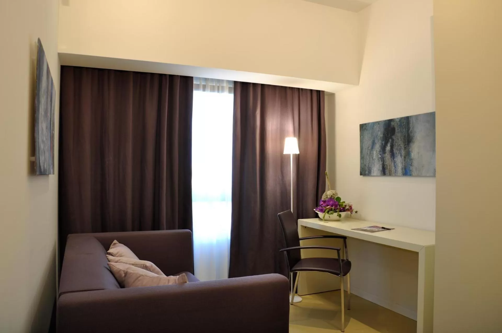 Seating area in Hotel Poseidon