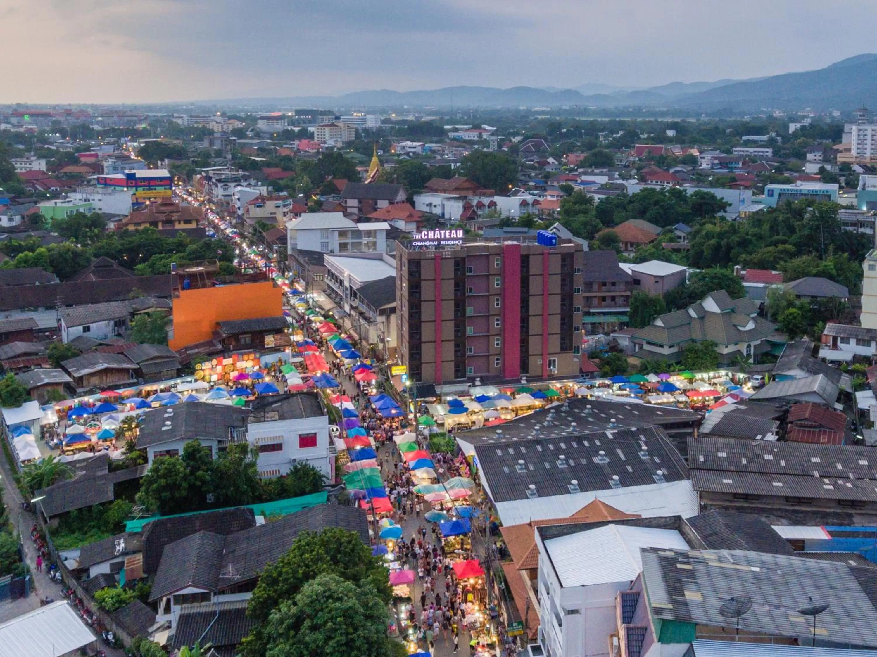 Bird's eye view in The Chateau Chiangmai Residence