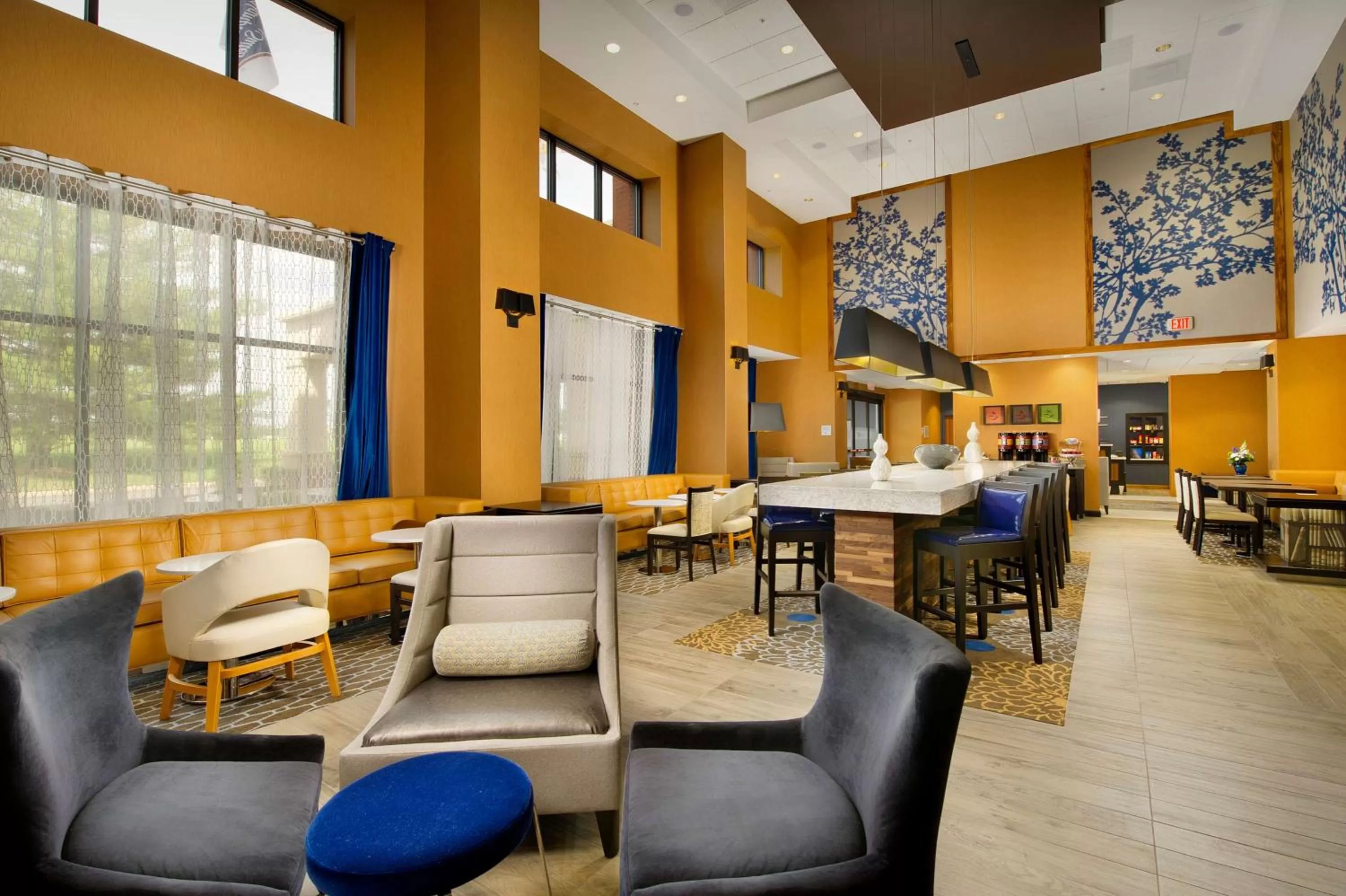 Lobby or reception in Hampton Inn and Suites Washington DC North/Gaithersburg