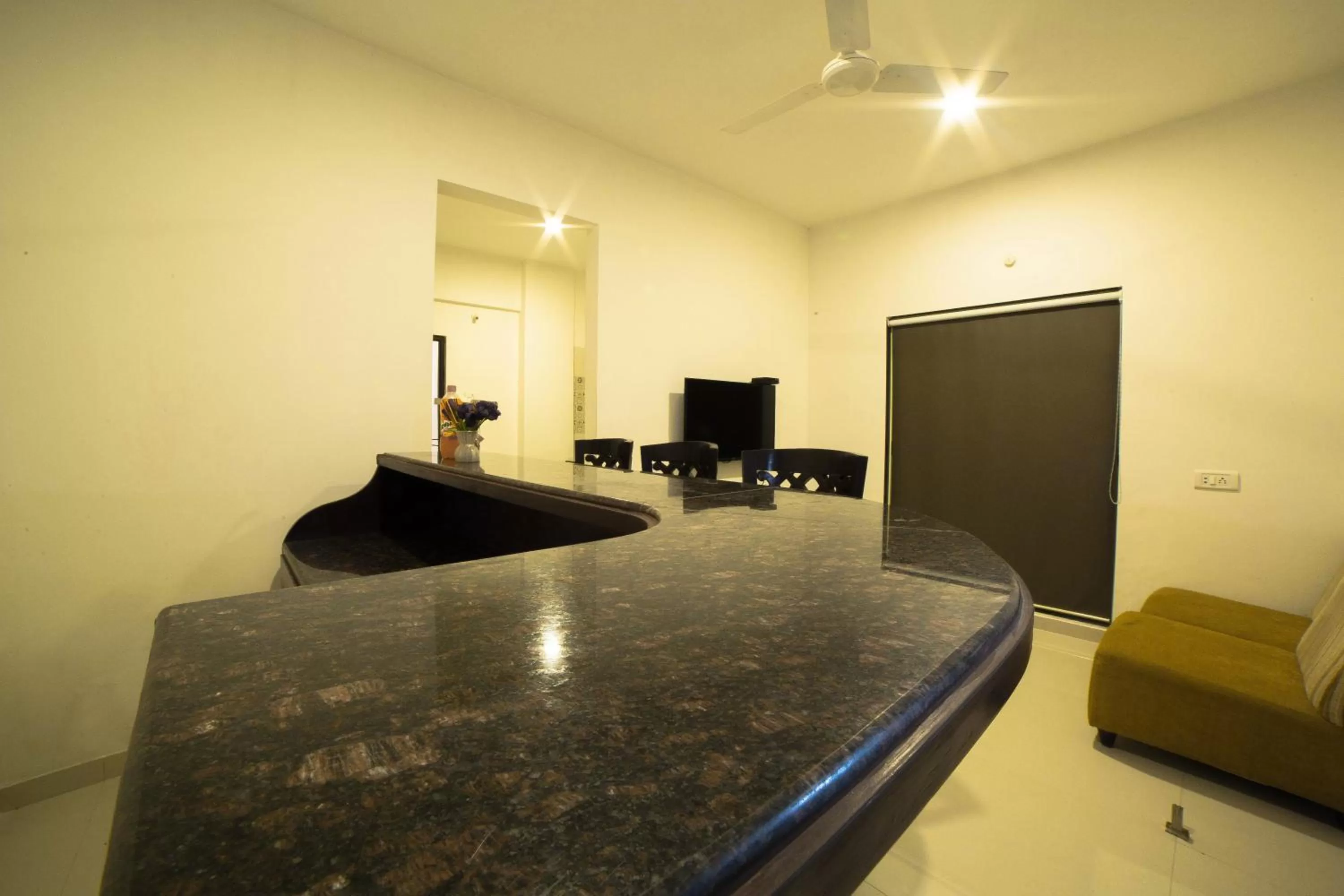 Living room in Acons Palm Beach