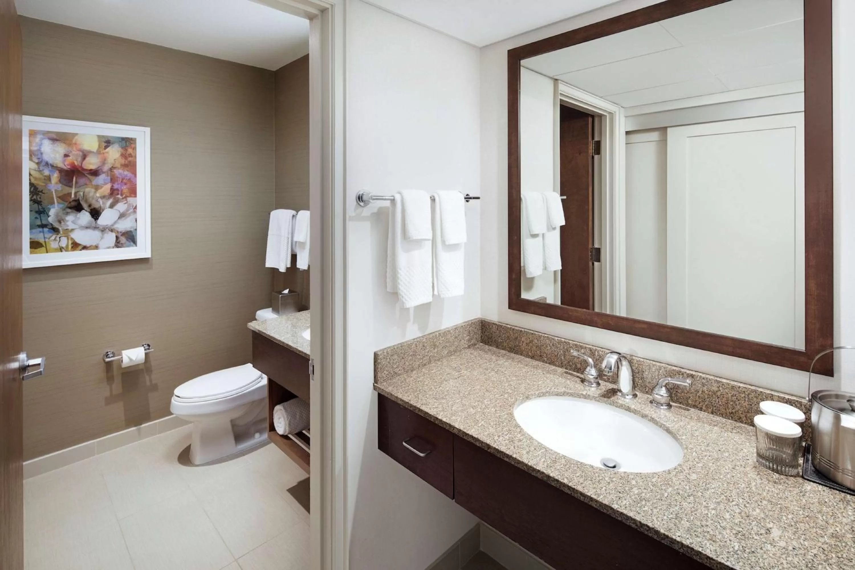 Bathroom in DoubleTree by Hilton Ontario Airport