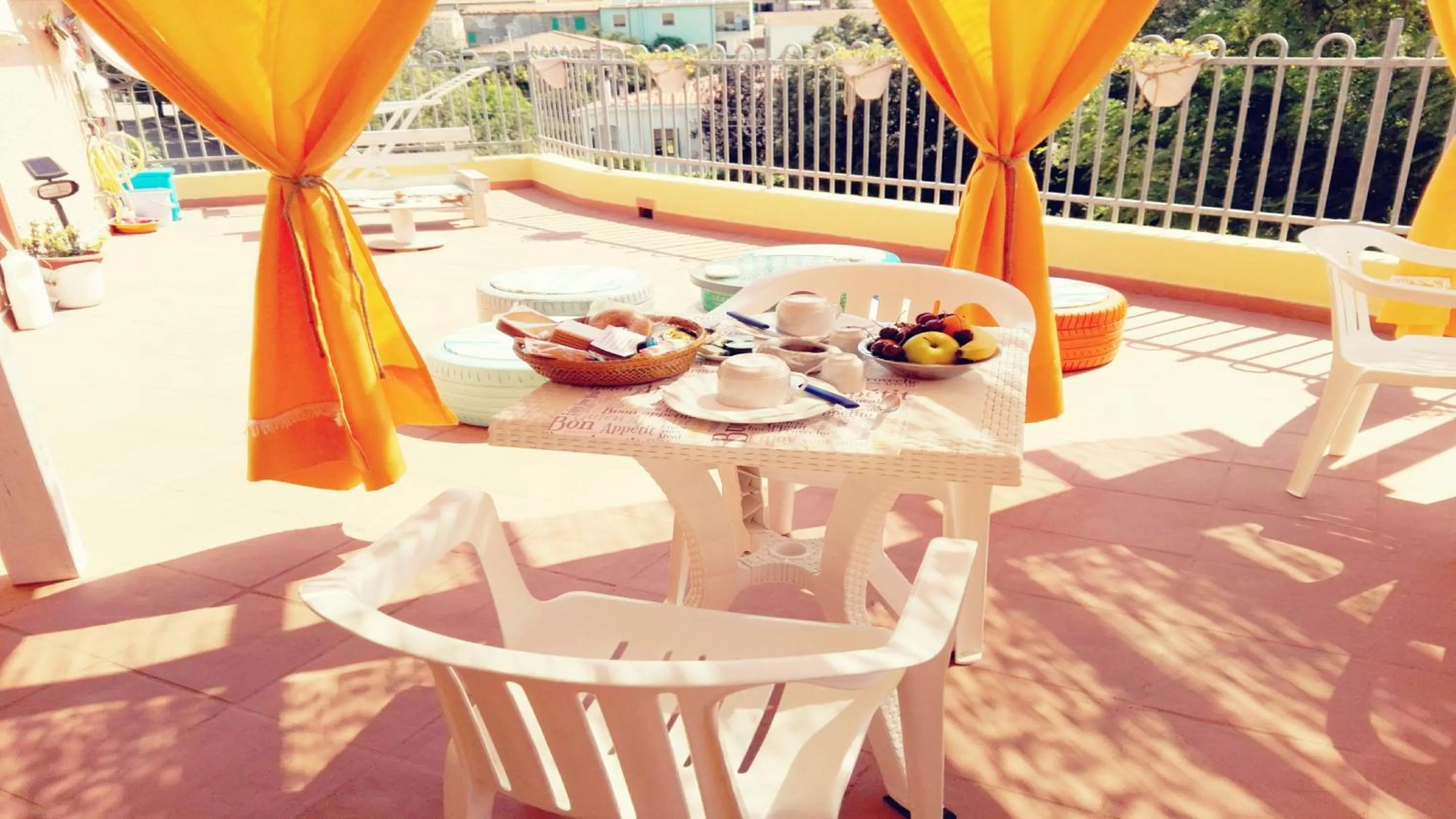 Balcony/Terrace in B&B Pani Silvio