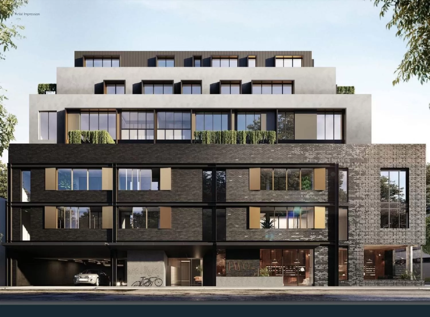 Property building in Caroline Serviced Apartments Richmond