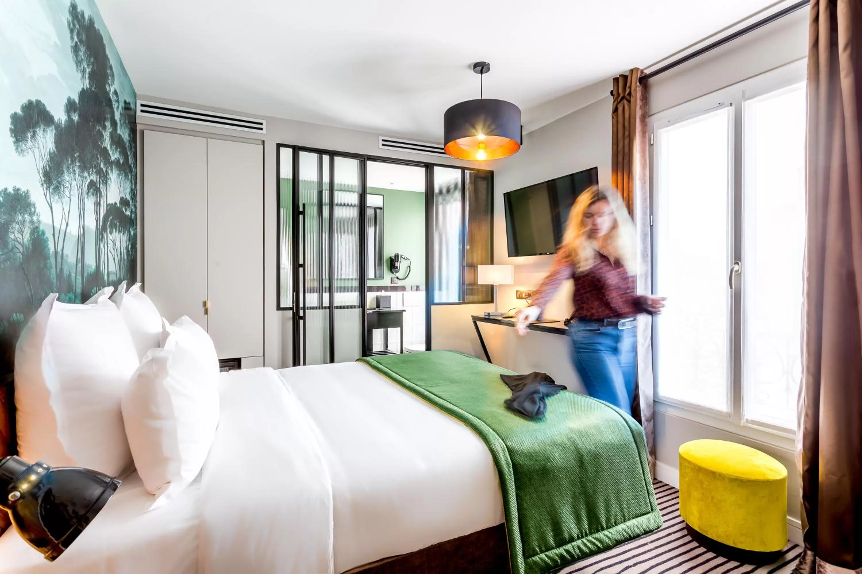 People, Bed in Hotel Bridget