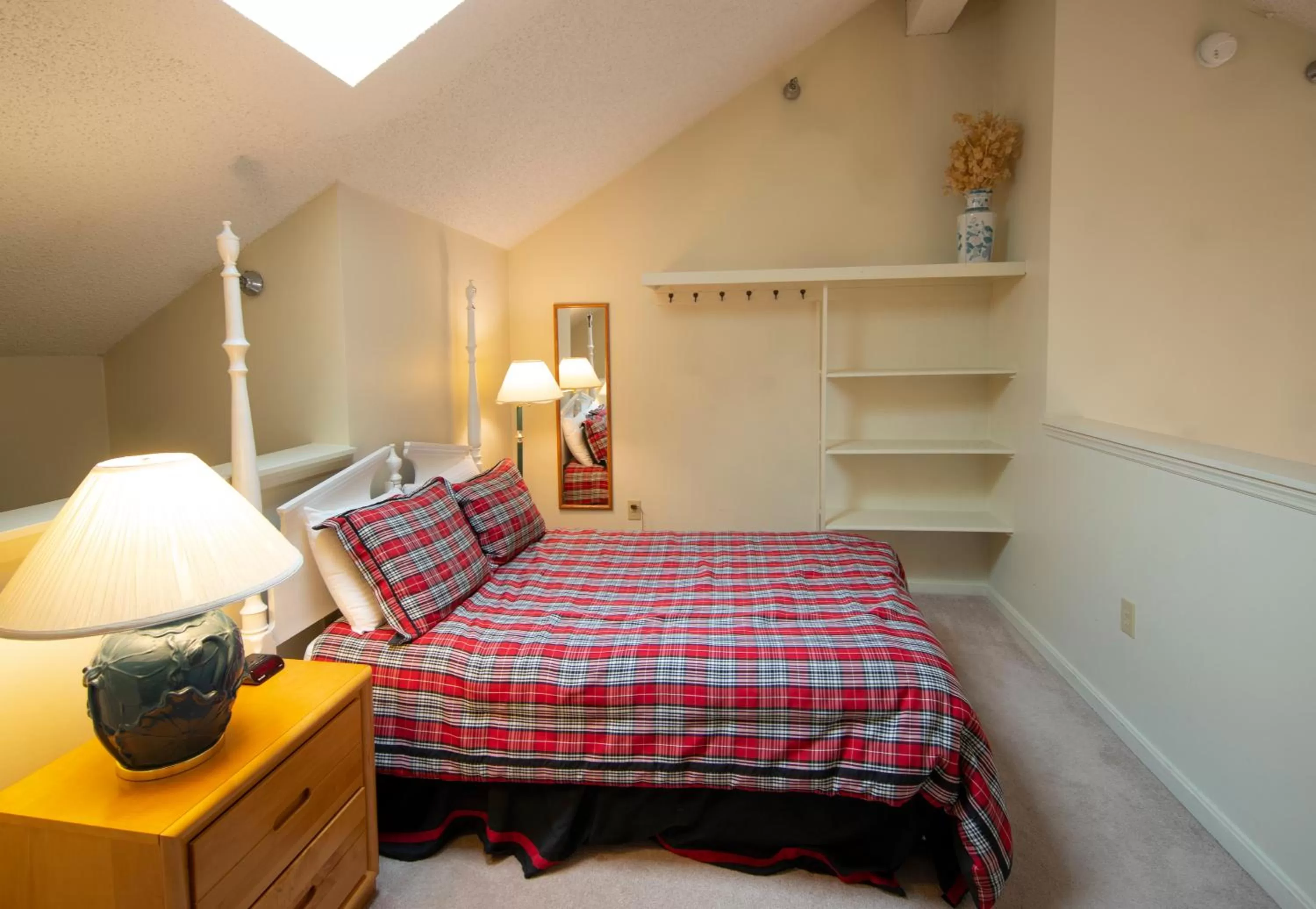 Bed in Winterplace on Okemo Mountain