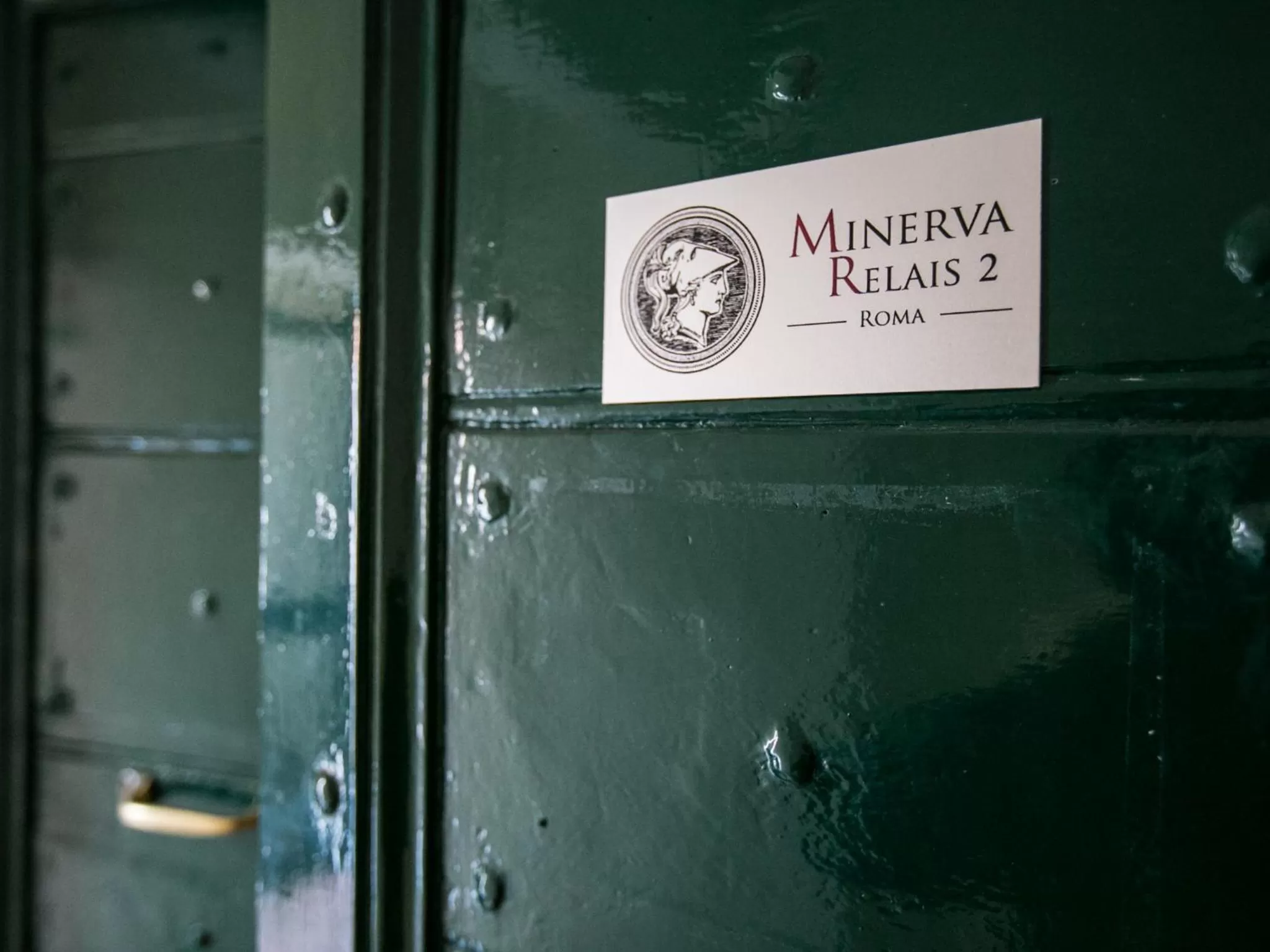 Facade/entrance in Minerva Relais