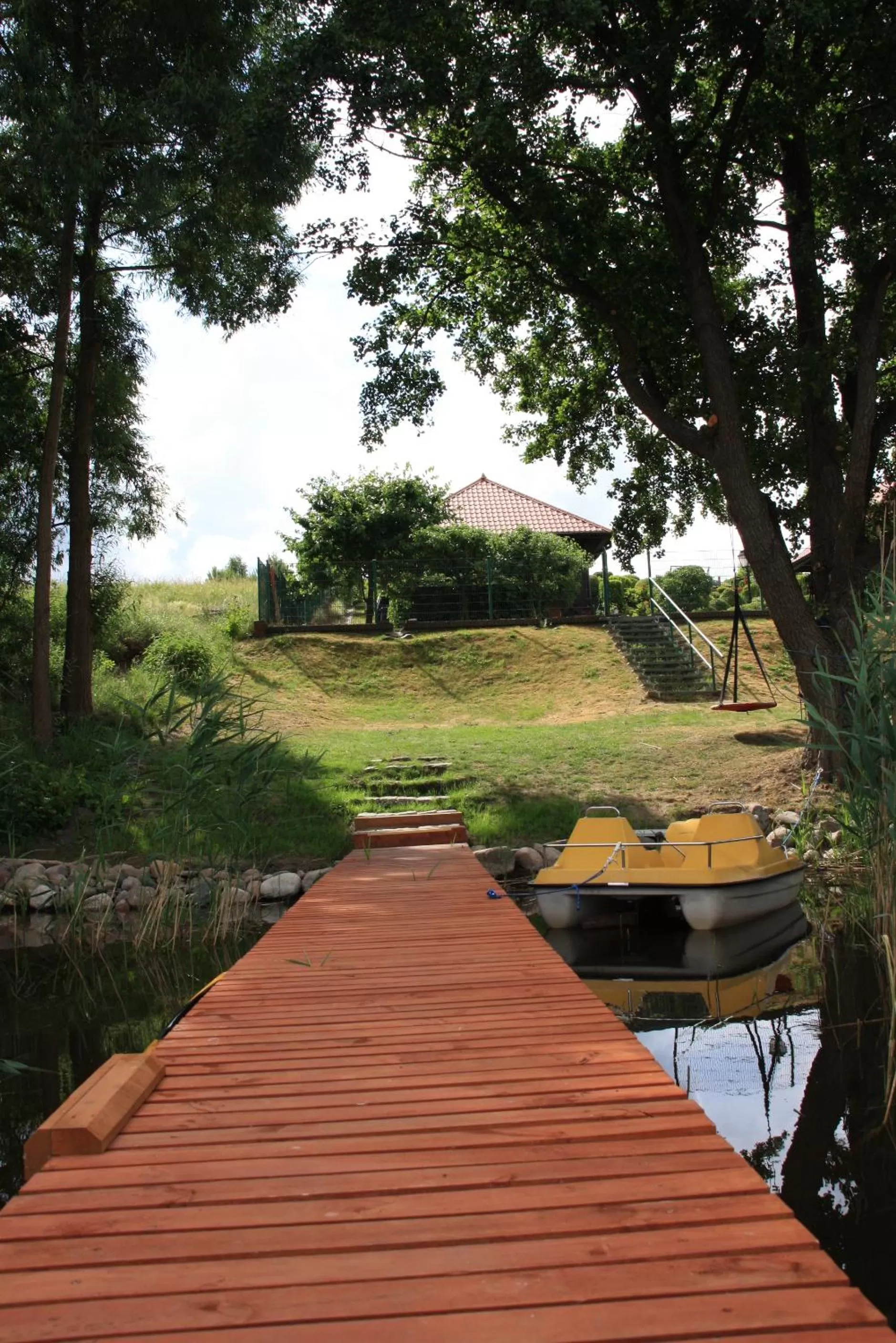 Garden in Port Jeziorak
