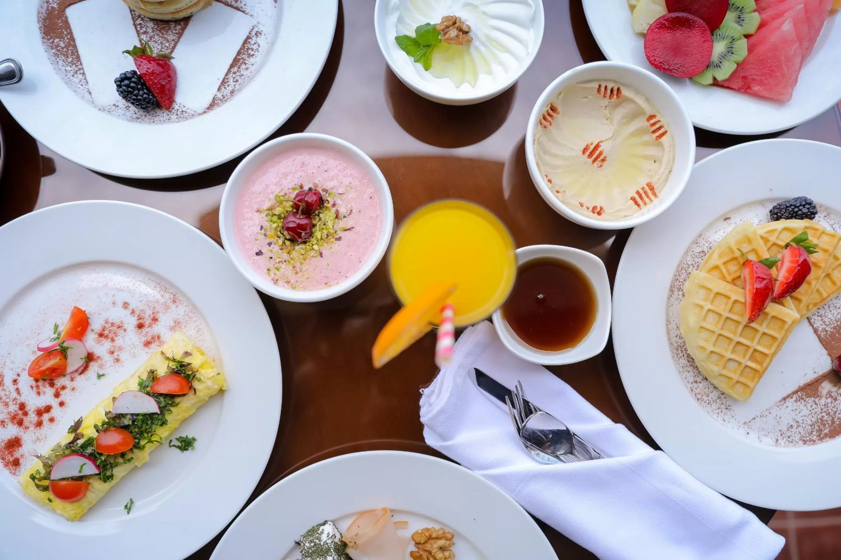 Food and drinks in Mövenpick Hotel Jeddah