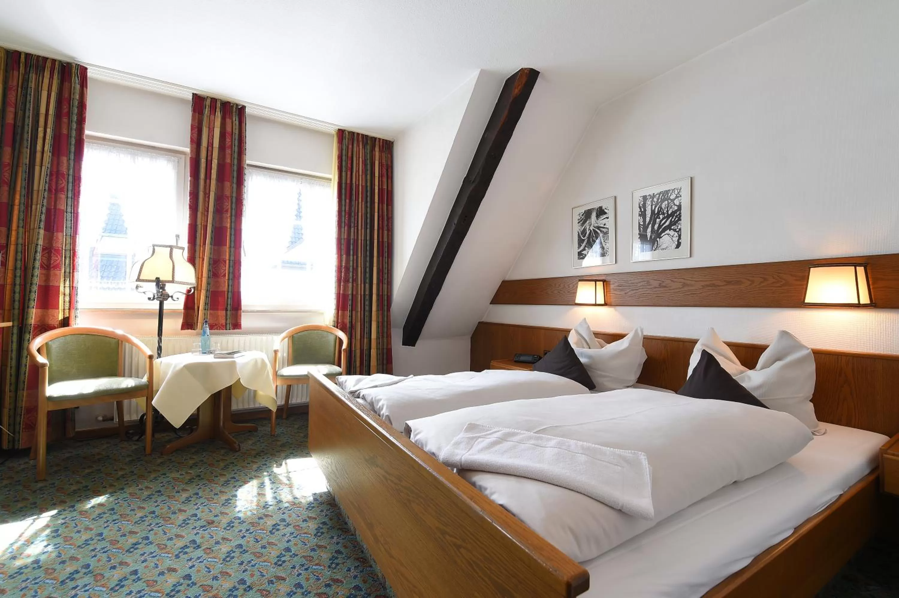 Bedroom, Bed in Landhotel Gasthof Willecke