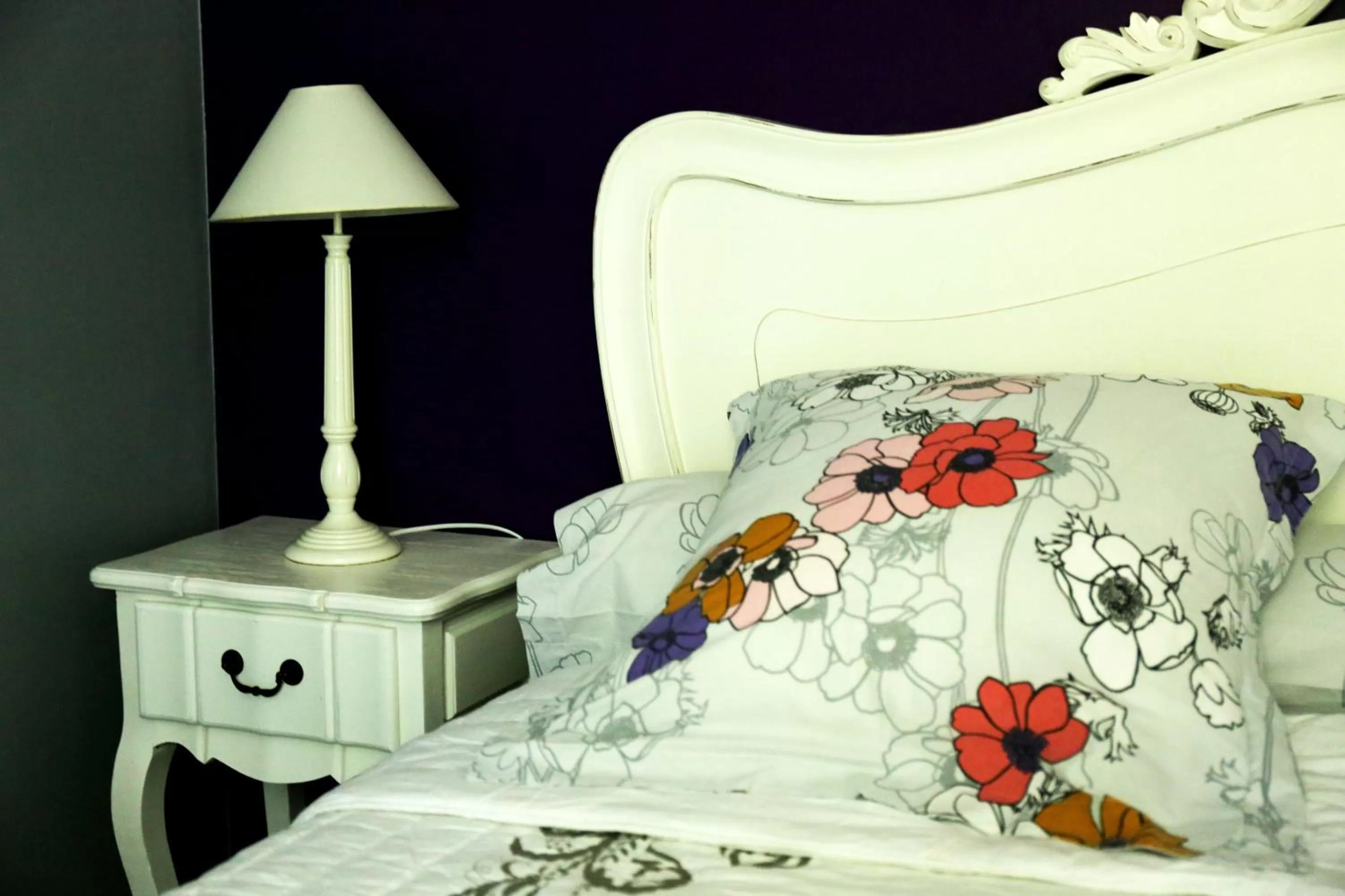 Bed in La Villa Léa