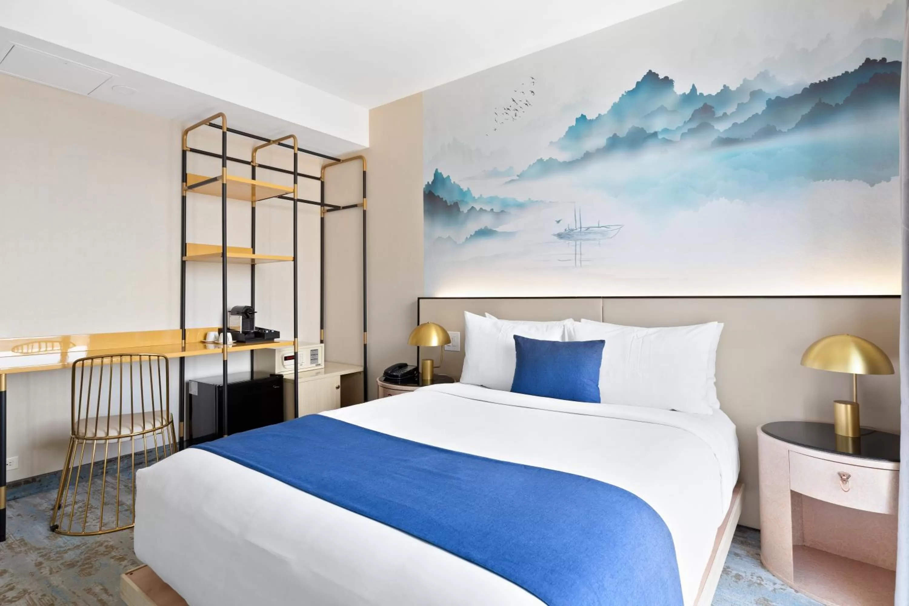 Bed in The Parc Hotel