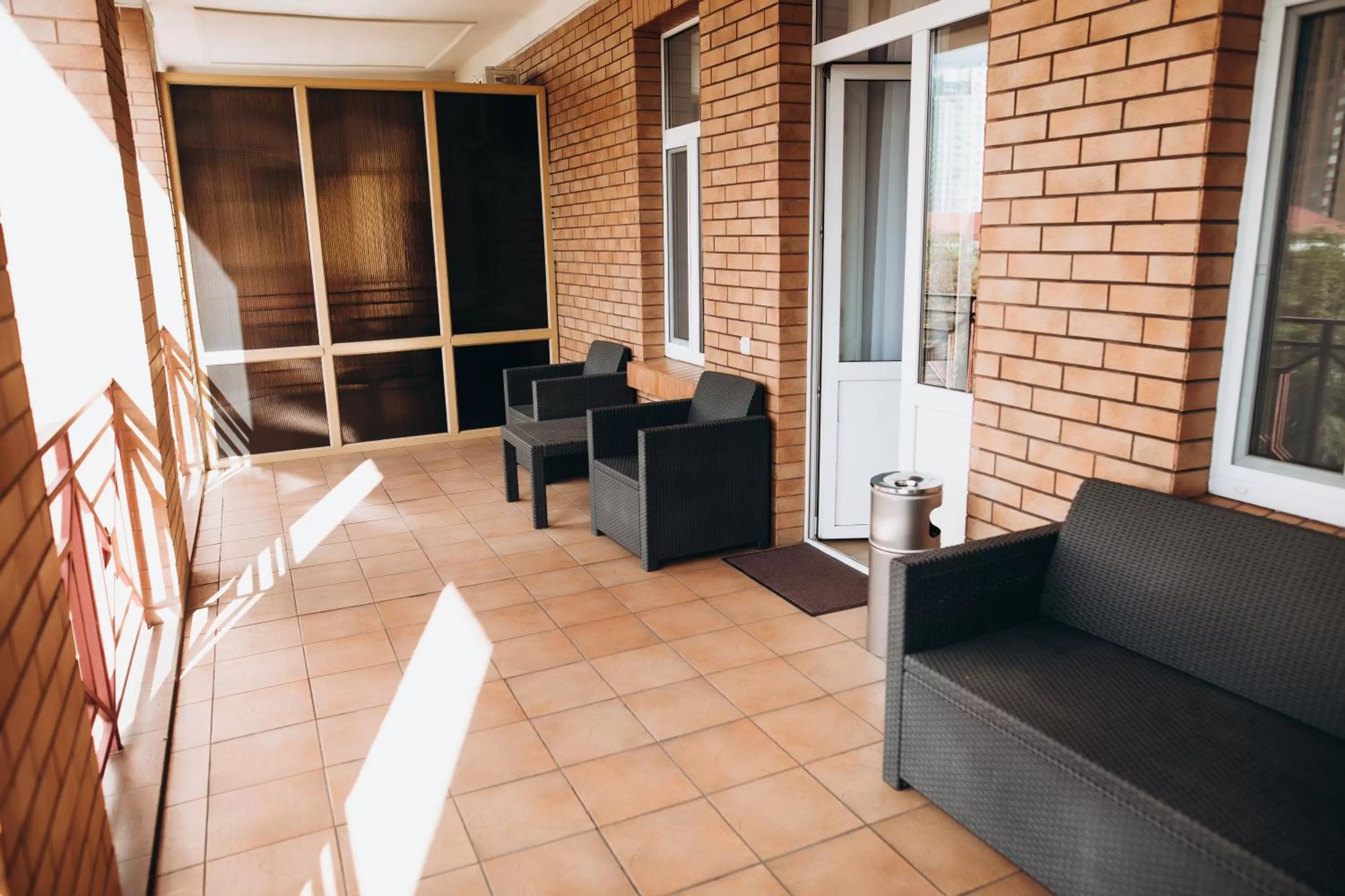 Balcony/Terrace in Oberig Hotel