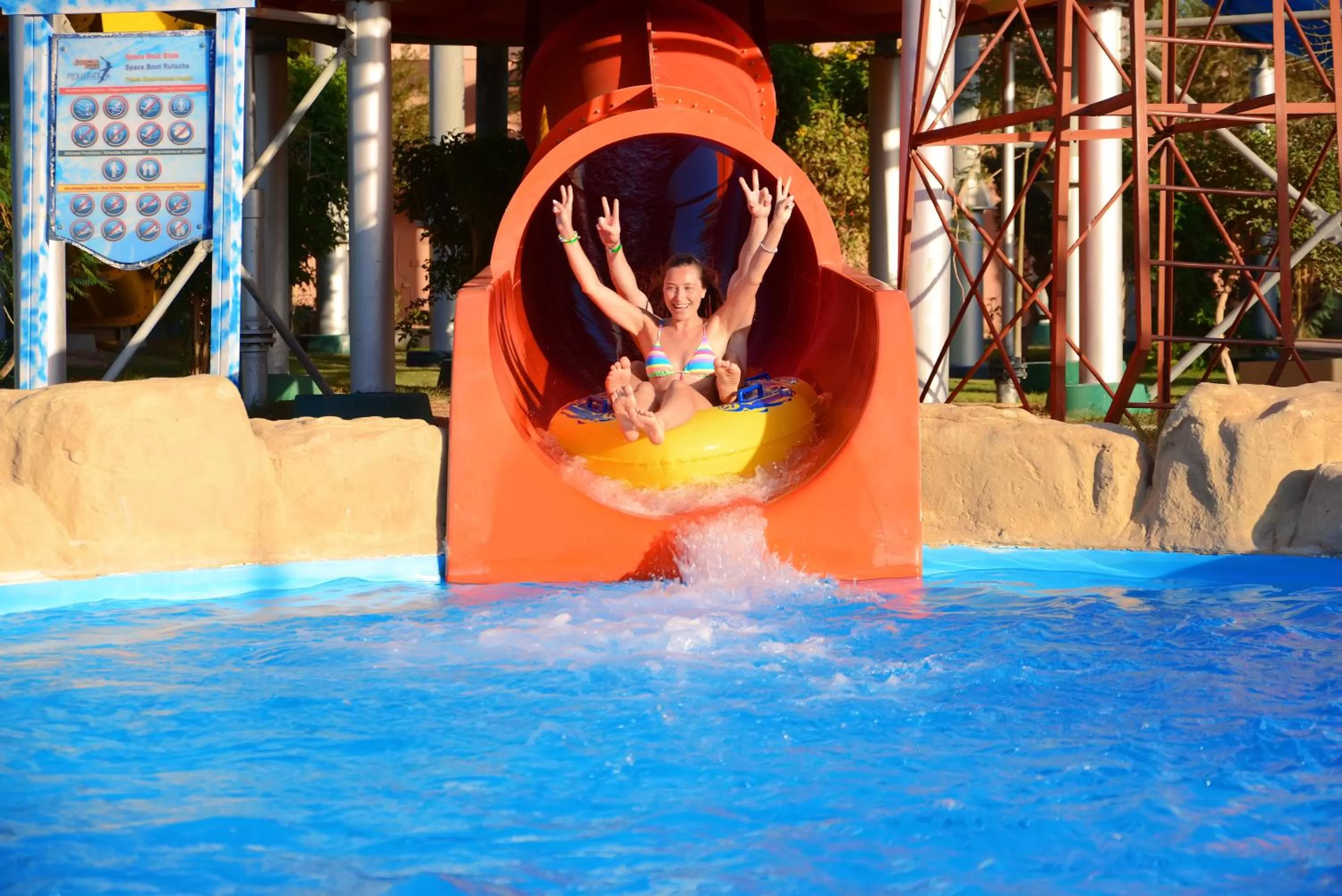 Aqua park in Pickalbatros Jungle Aqua Park - Neverland Hurghada