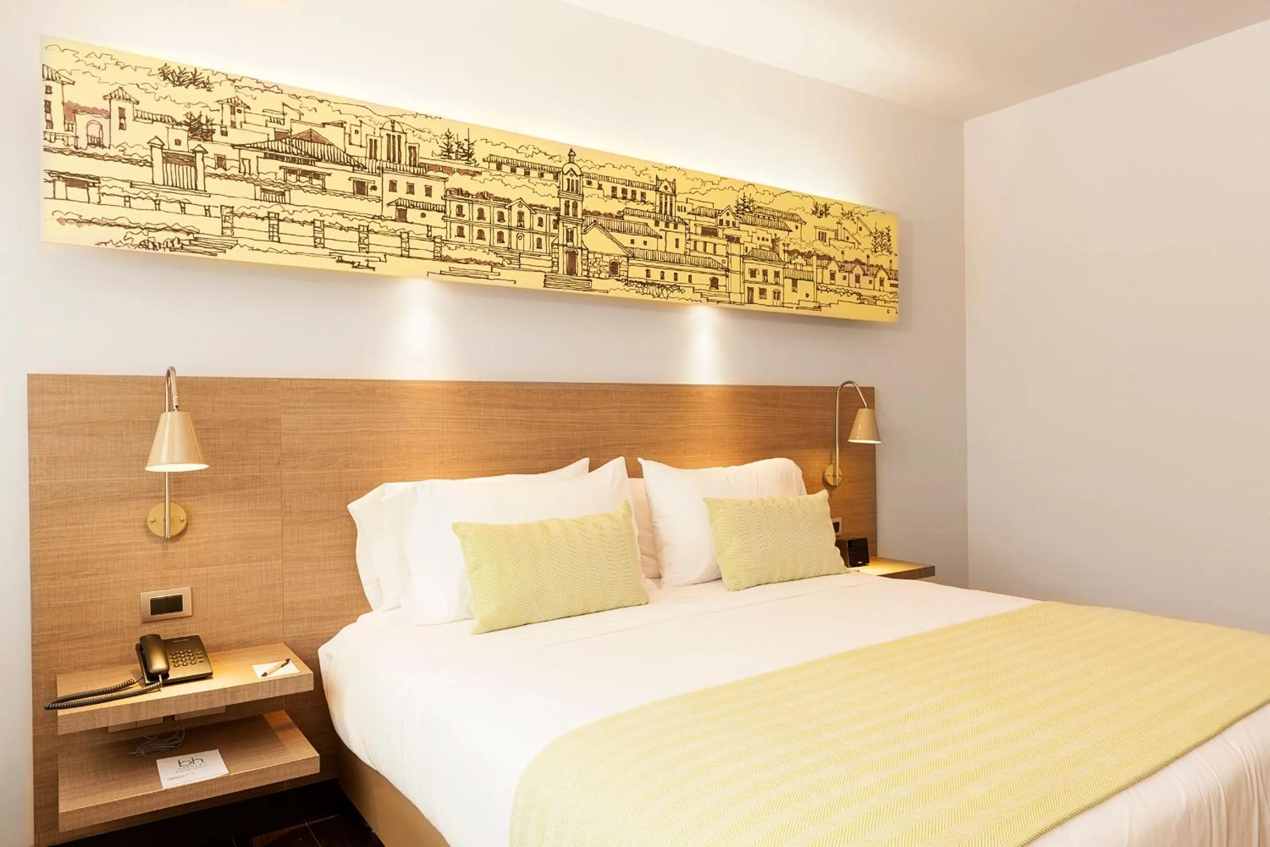 Bedroom, Bed in Hotel bh Usaquén