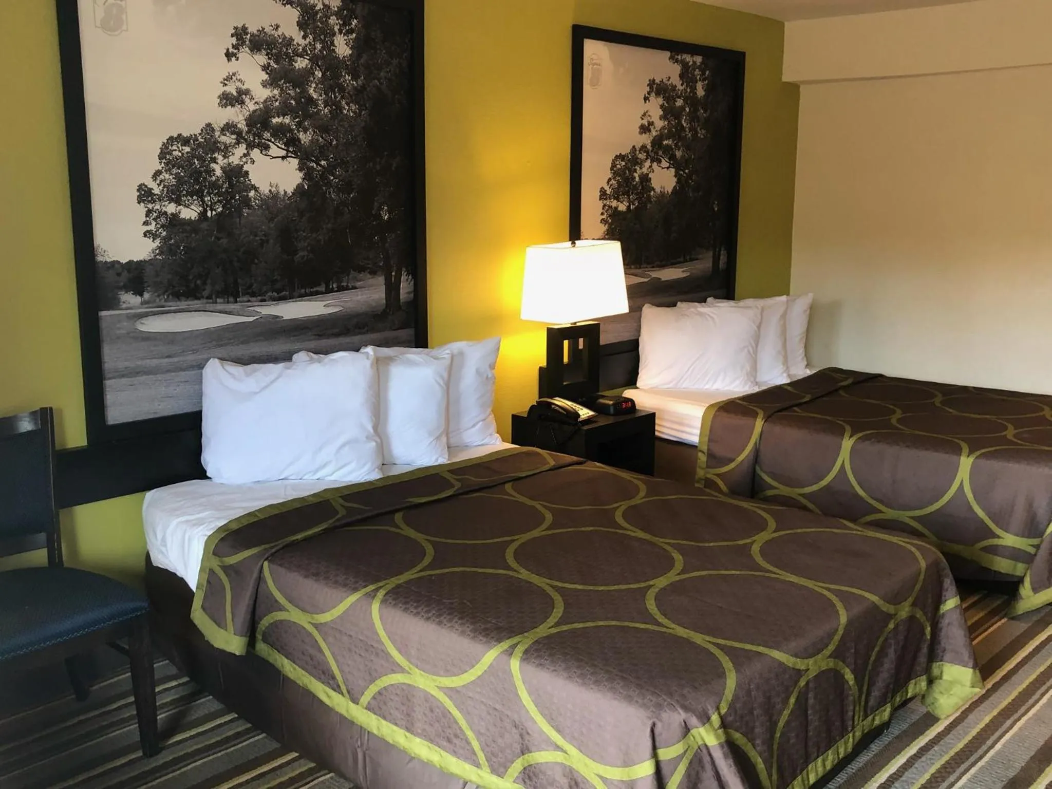 Bed in Super 8 by Wyndham Augusta