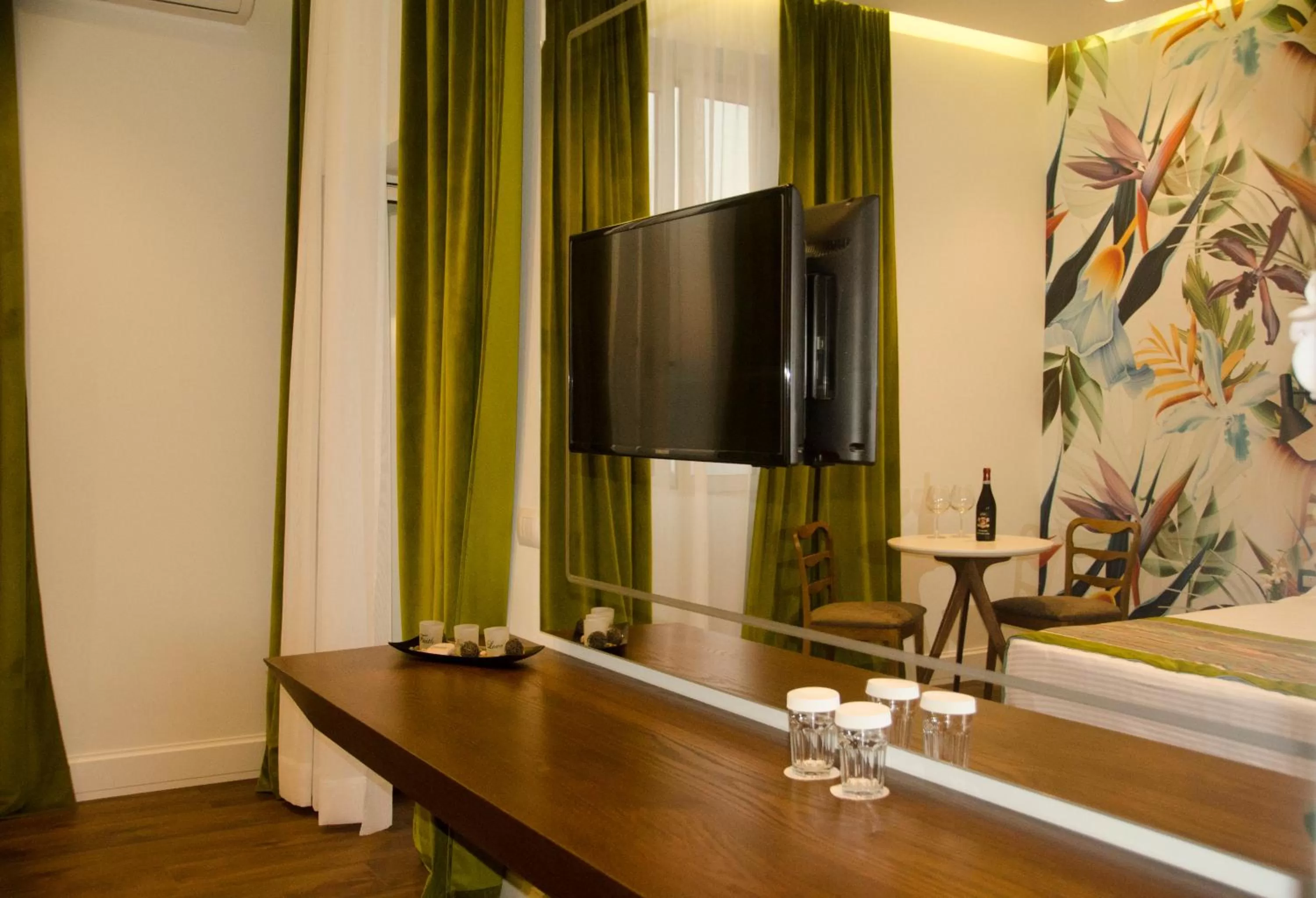 Bedroom in Le Palazzine Hotel