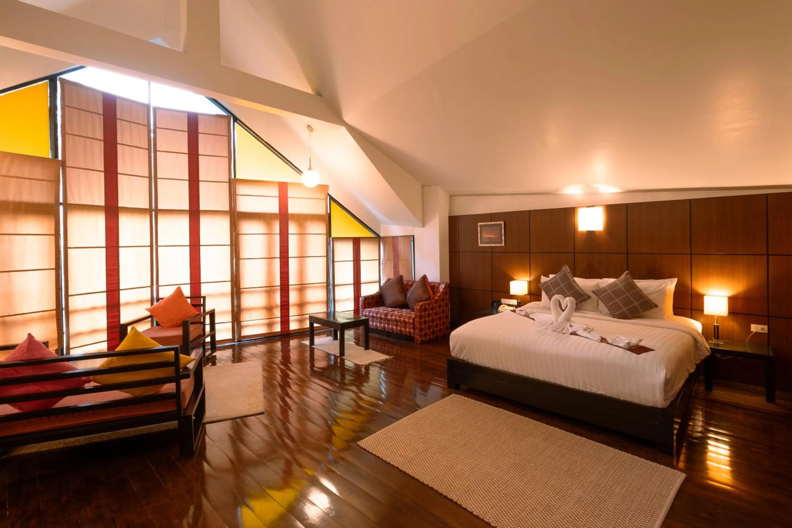 Photo of the whole room, Bed in Kireethara Boutique Resort