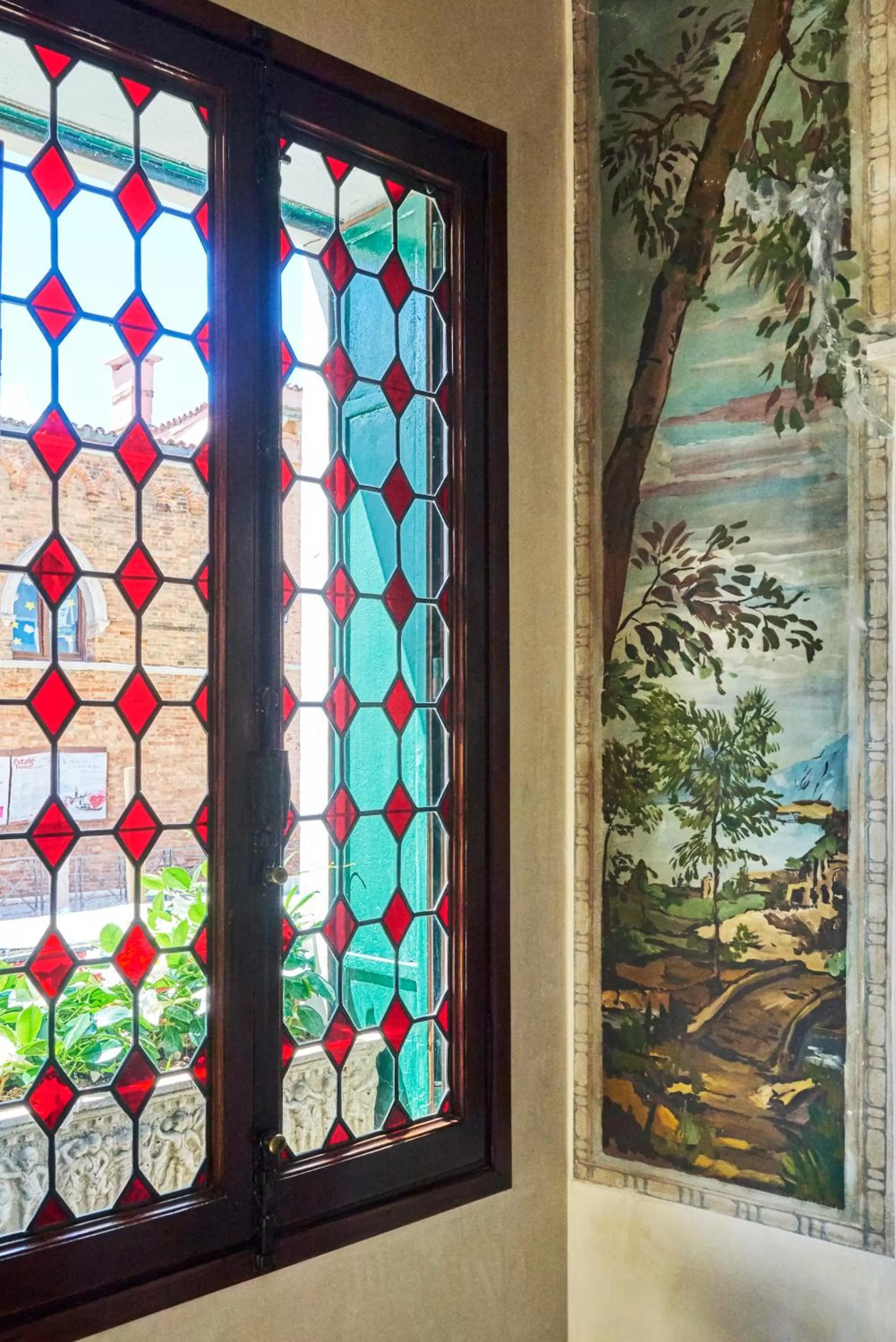 Decorative detail in Hotel Gardena