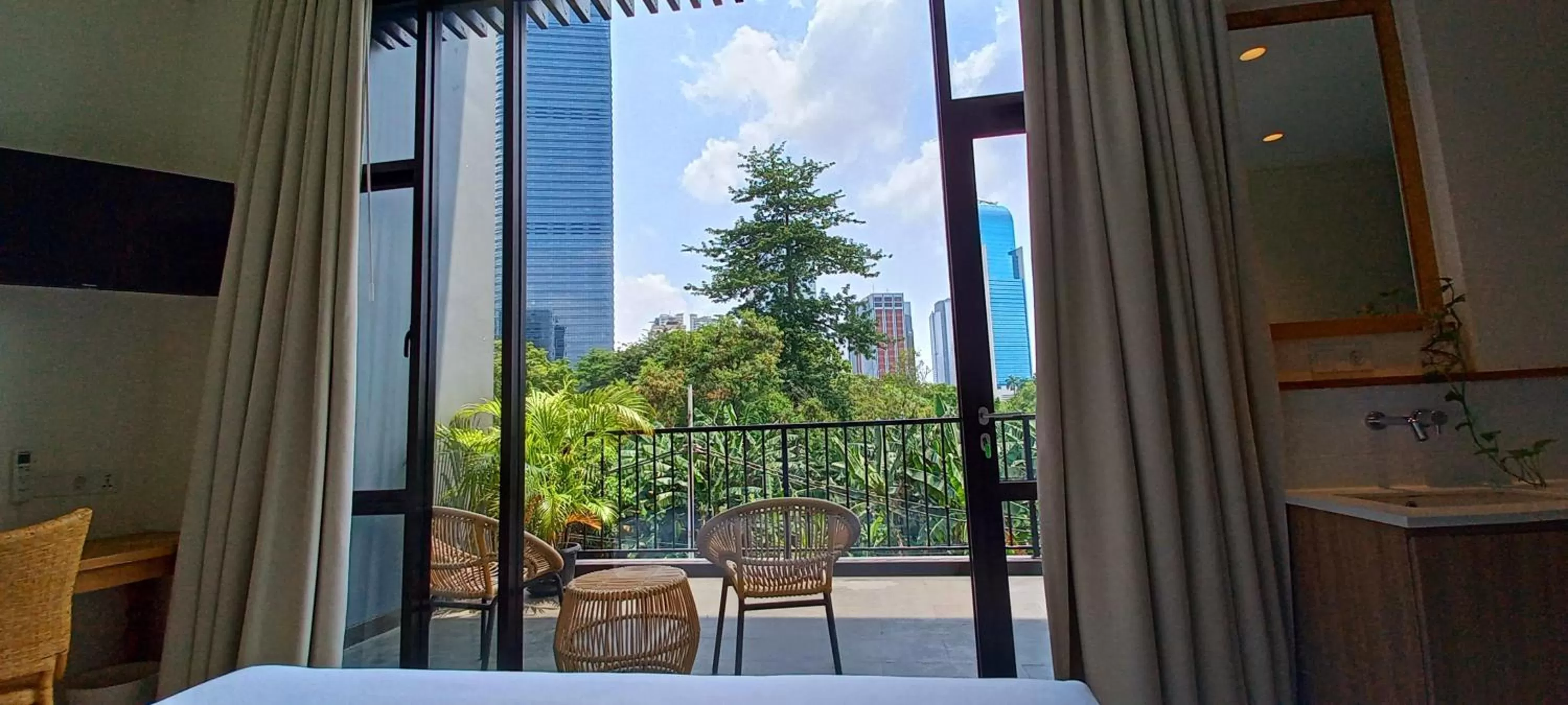 View (from property/room) in La Boheme, Rooms and Coffee