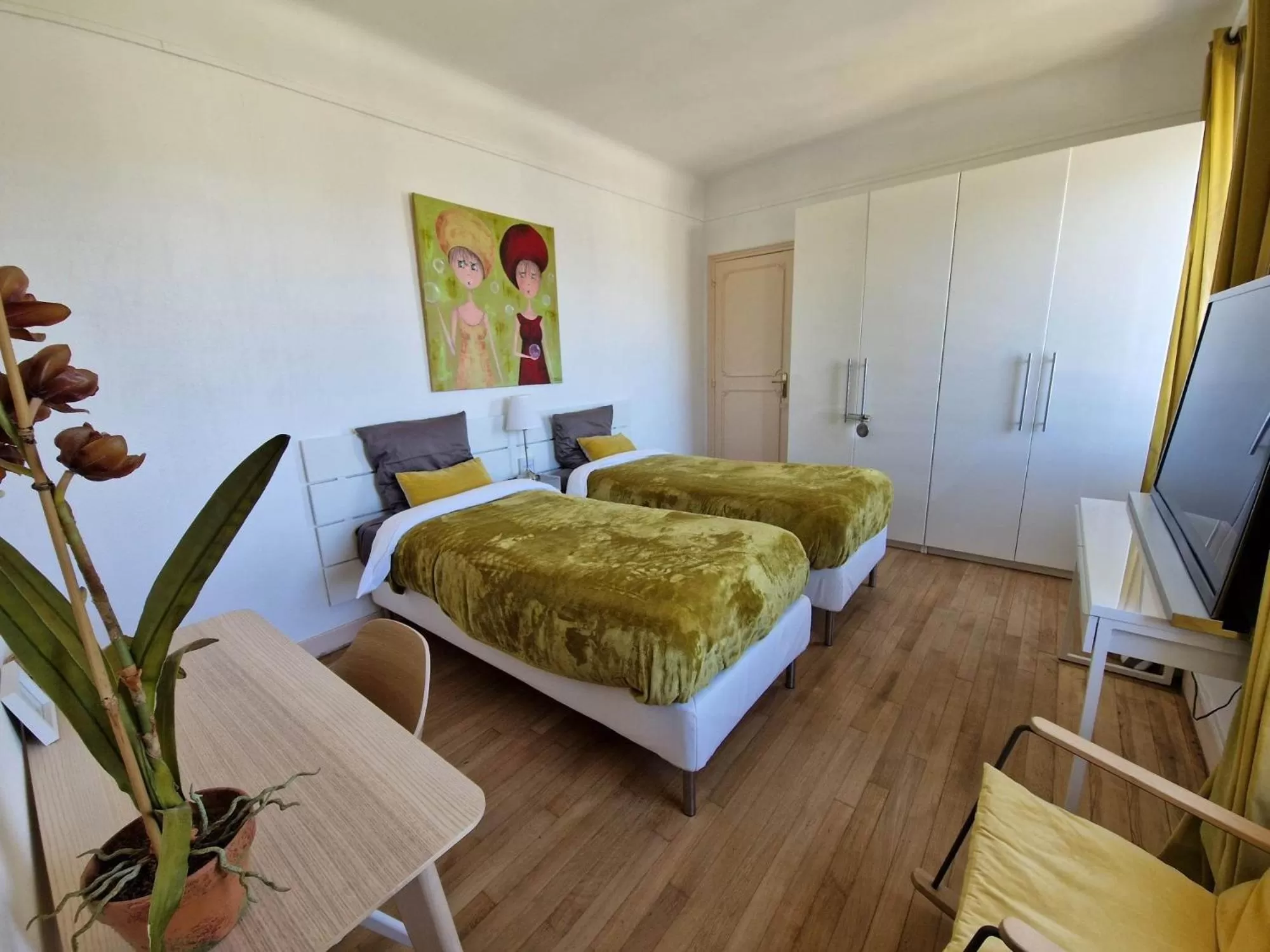 Bed in Villa Fresquet