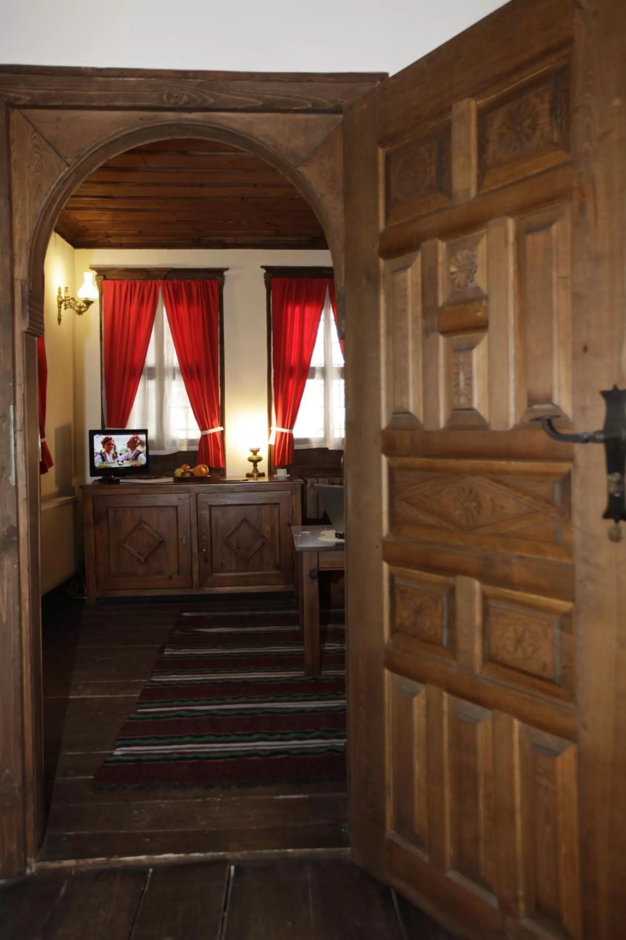 Seating area in Djudjeva Kyshta Hotel