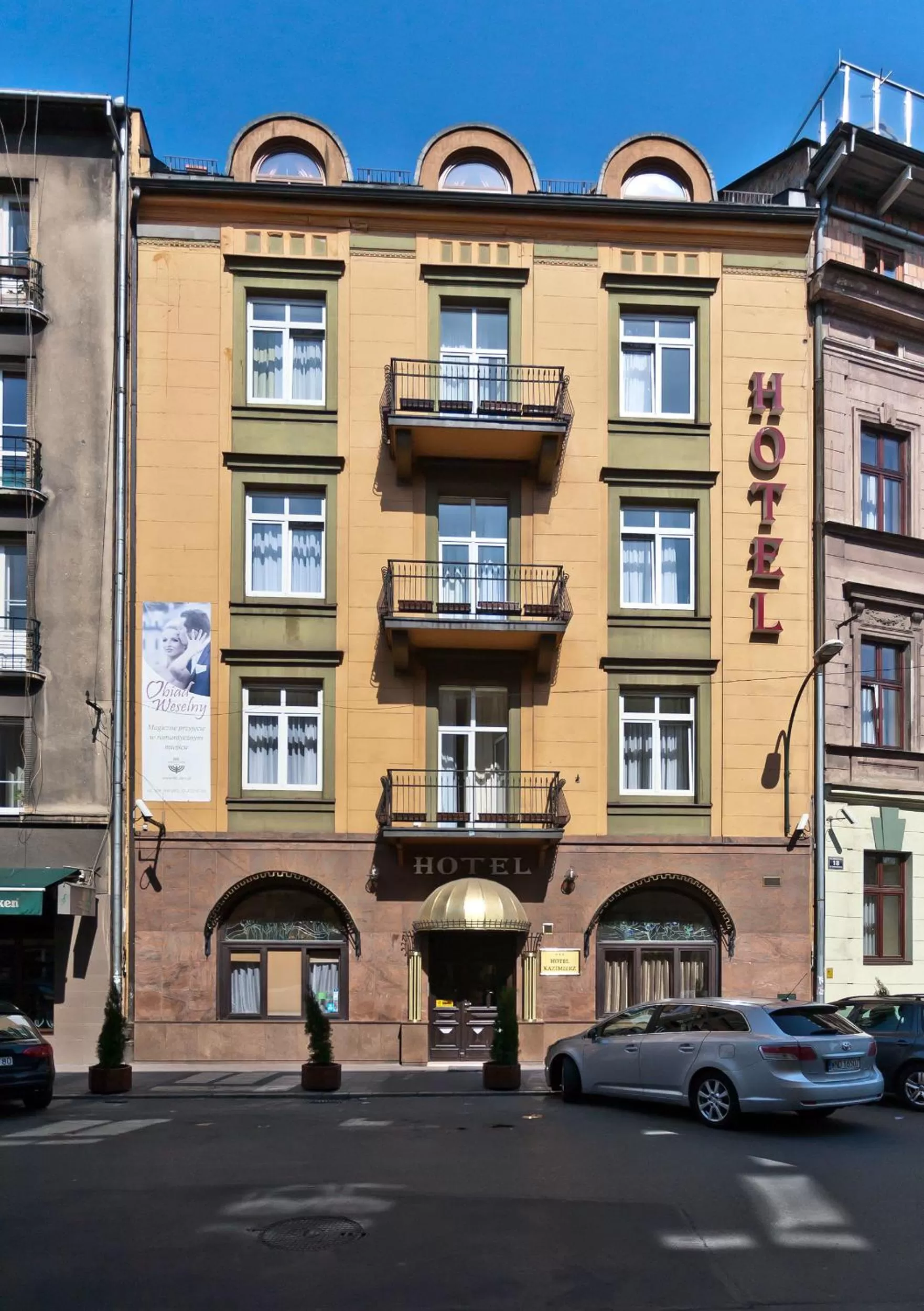 Facade/entrance in Hotel Kazimierz