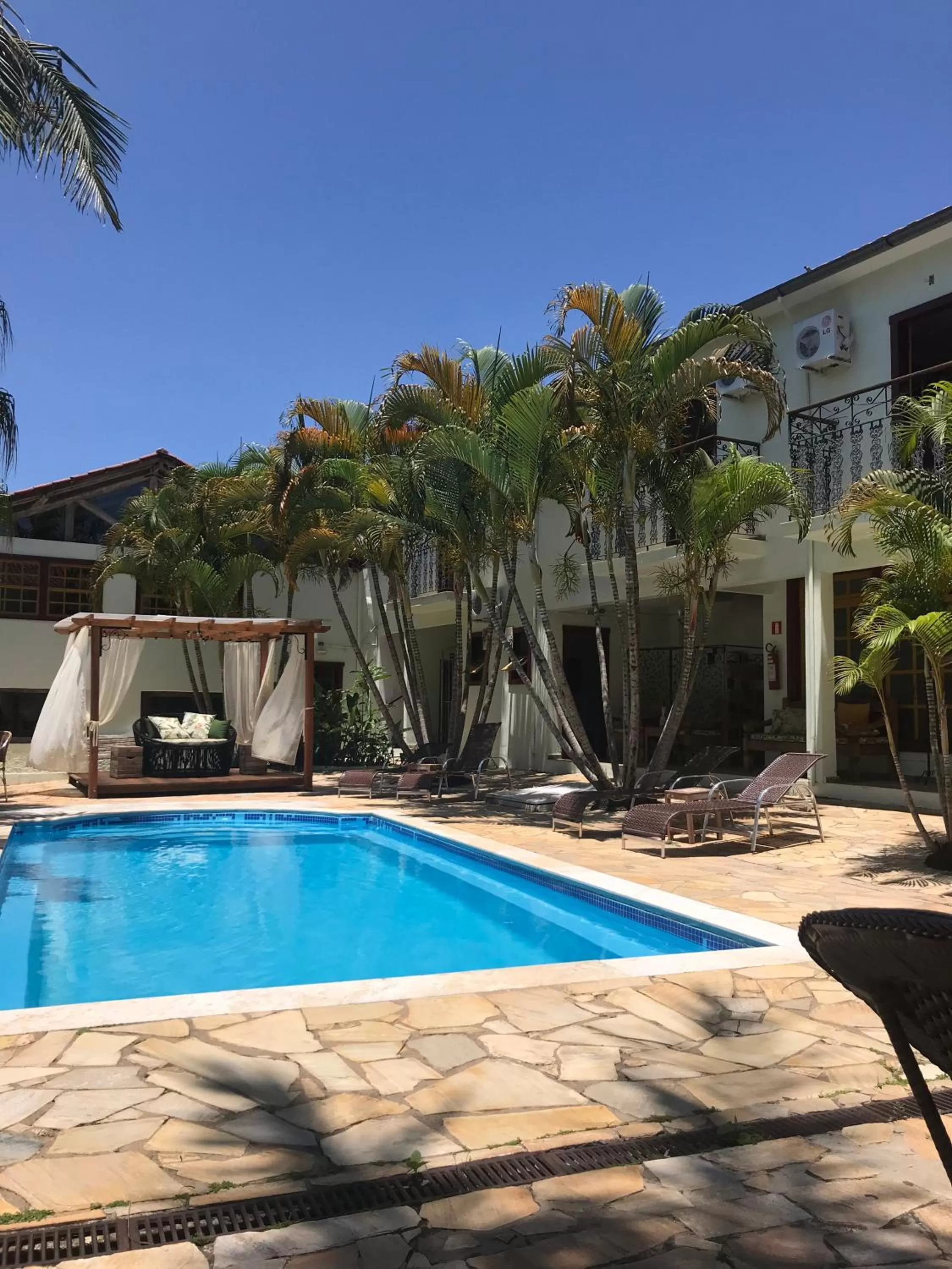 Garden in Pousada Neuza Barbosa