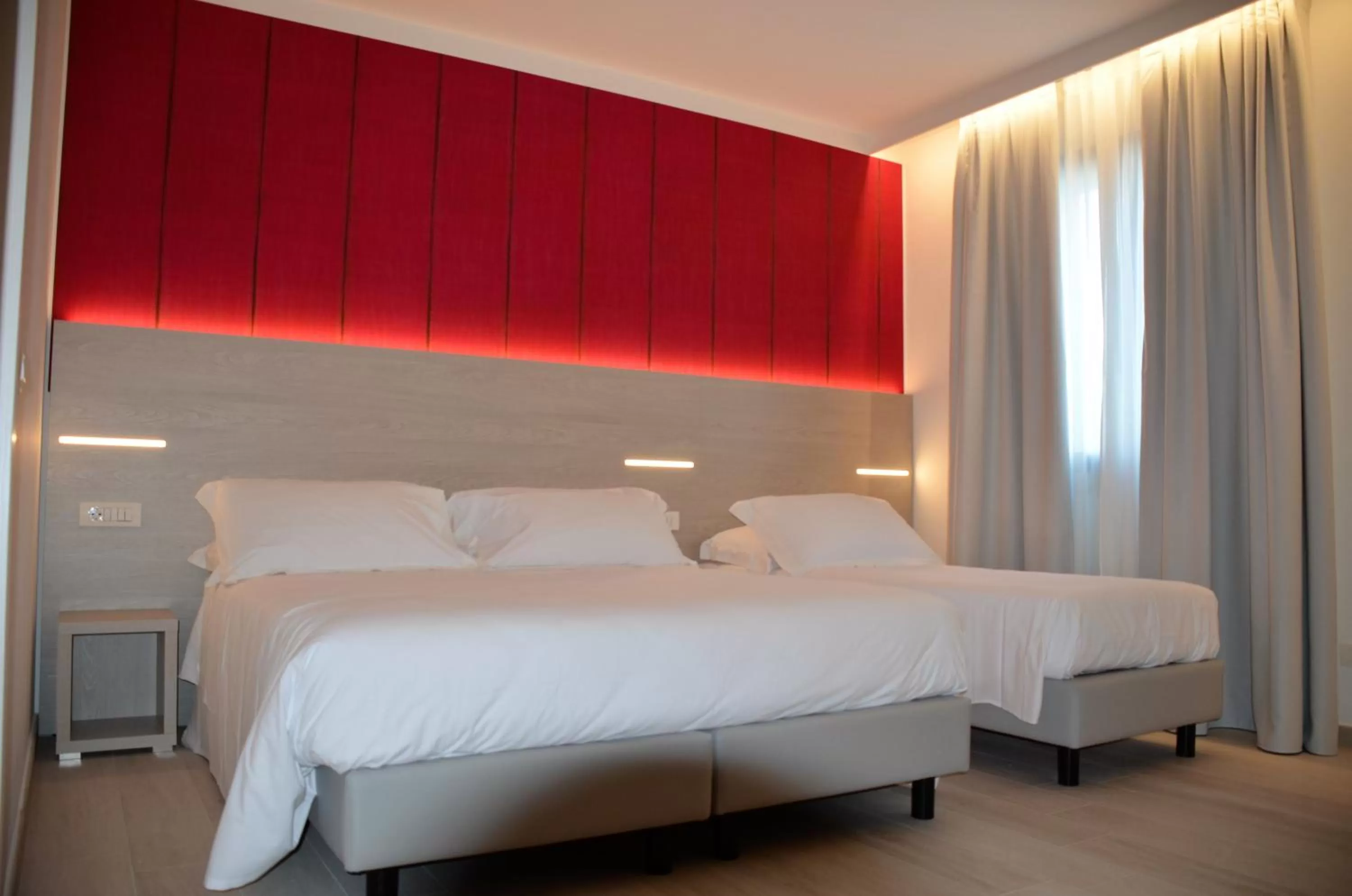 Decorative detail, Bed in Hotel San Marco